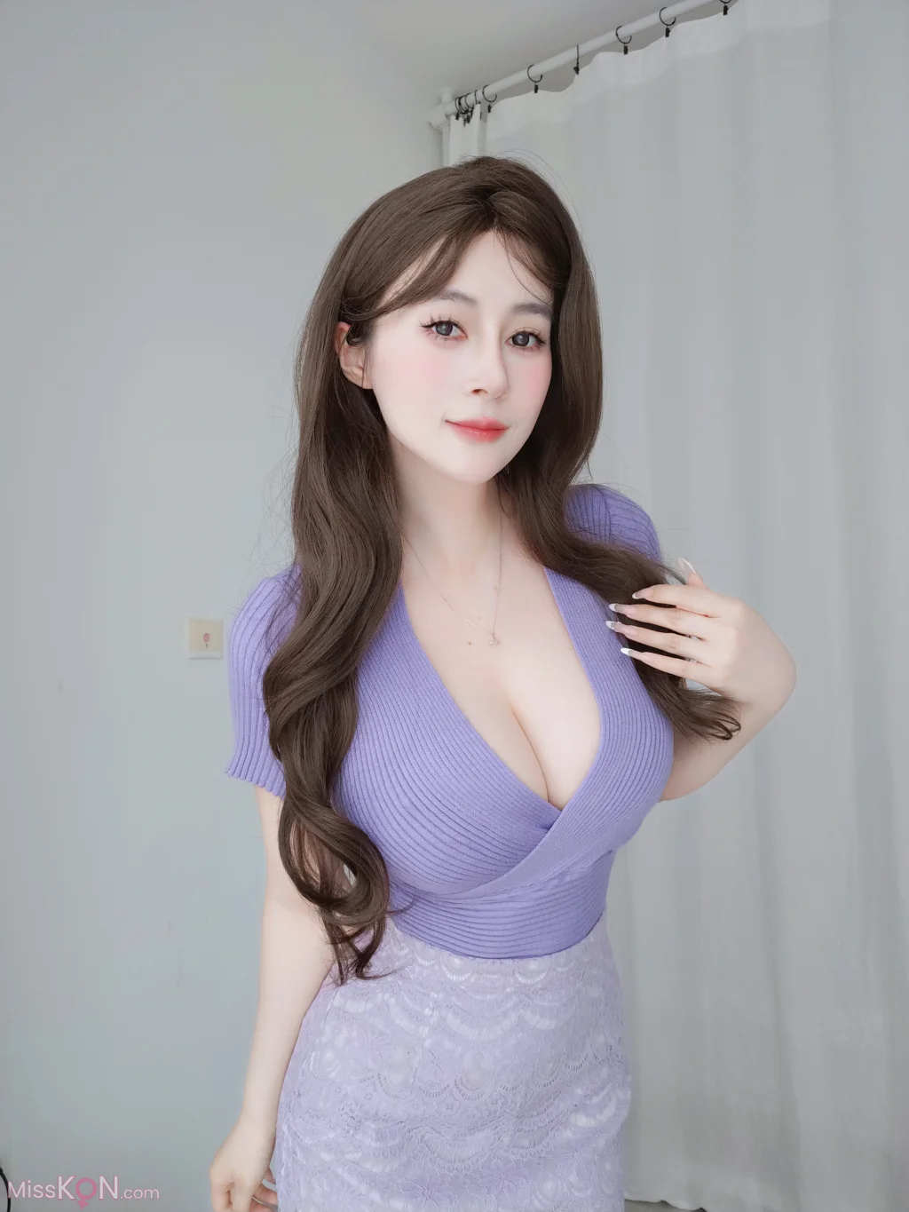 Coser@白银81_ [Fantia] 2024.10 中華娘 紫色の奥さん