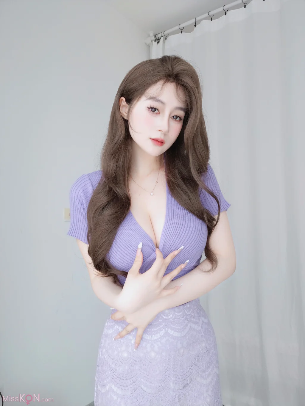 Coser@白银81_ [Fantia] 2024.10 中華娘 紫色の奥さん