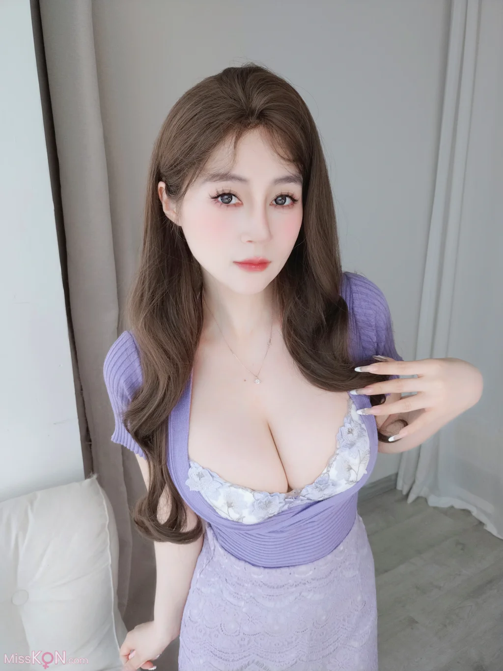 Coser@白银81_ [Fantia] 2024.10 中華娘 紫色の奥さん