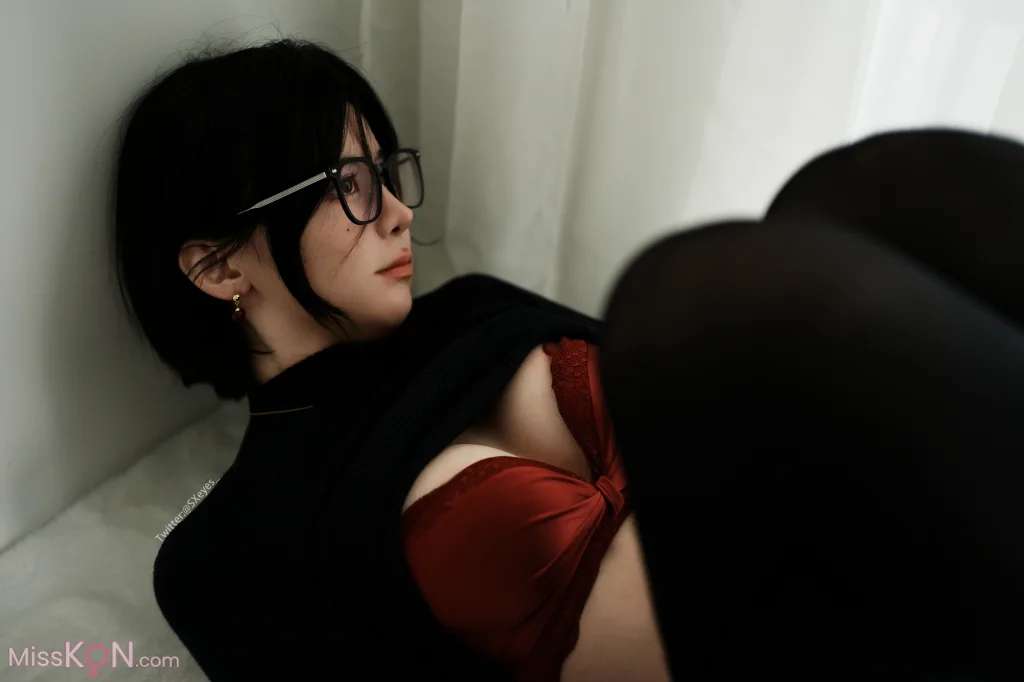 Coser@眼酱大魔王w_ 2024贺岁图-黑红