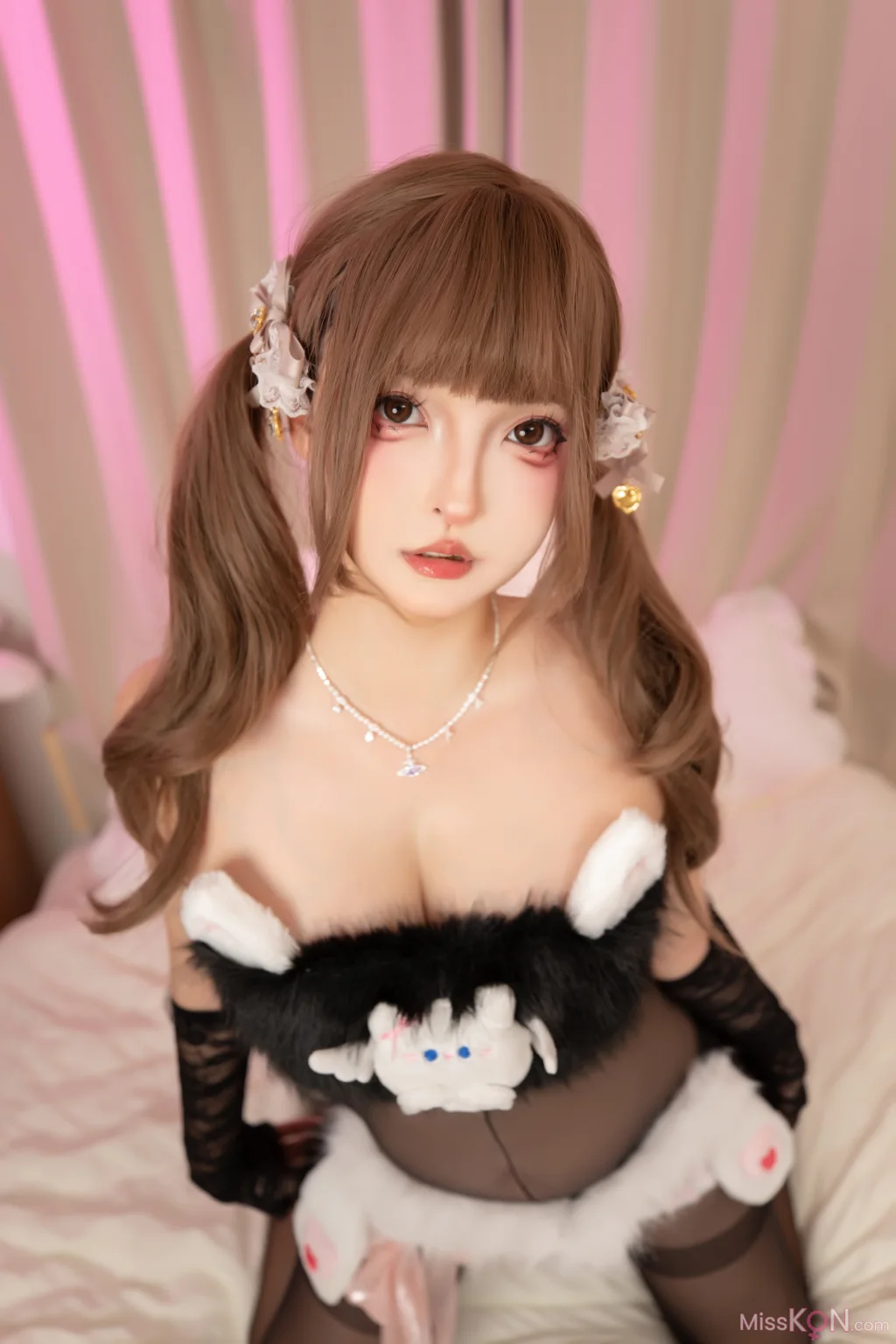 Coser@神楽坂真冬_ 腰丝双马尾