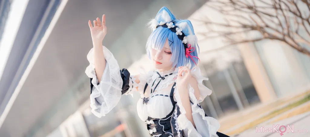 Coser@花柒Hana_ 萤火虫动漫嘉年华 猫猫蕾姆 2 Coser@花柒Hana_ 萤火虫动漫嘉年华 猫猫蕾姆