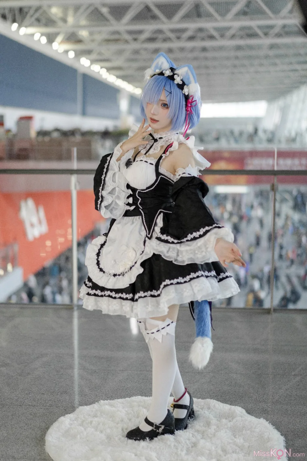Coser@花柒Hana_ 萤火虫动漫嘉年华 猫猫蕾姆 5 Coser@花柒Hana_ 萤火虫动漫嘉年华 猫猫蕾姆