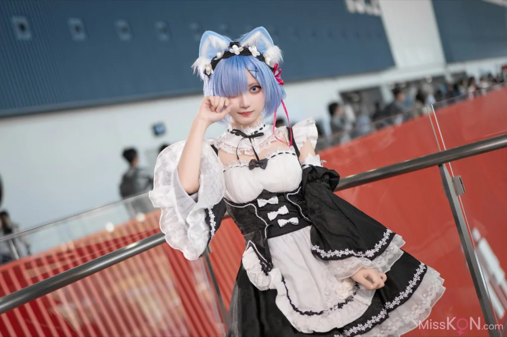 Coser@花柒Hana_ 萤火虫动漫嘉年华 猫猫蕾姆 14 Coser@花柒Hana_ 萤火虫动漫嘉年华 猫猫蕾姆