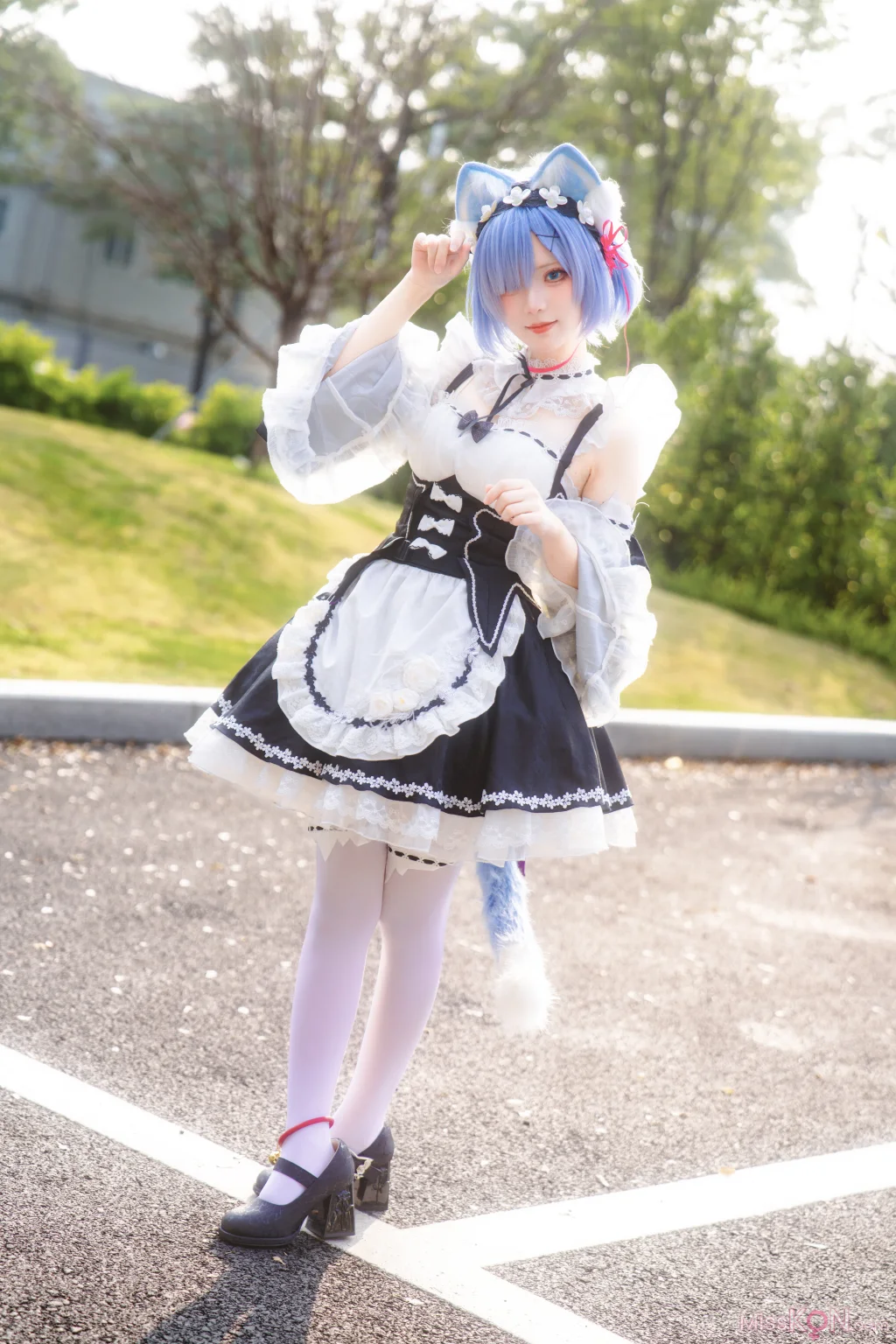 Coser@花柒Hana_ 萤火虫动漫嘉年华 猫猫蕾姆 19 Coser@花柒Hana_ 萤火虫动漫嘉年华 猫猫蕾姆