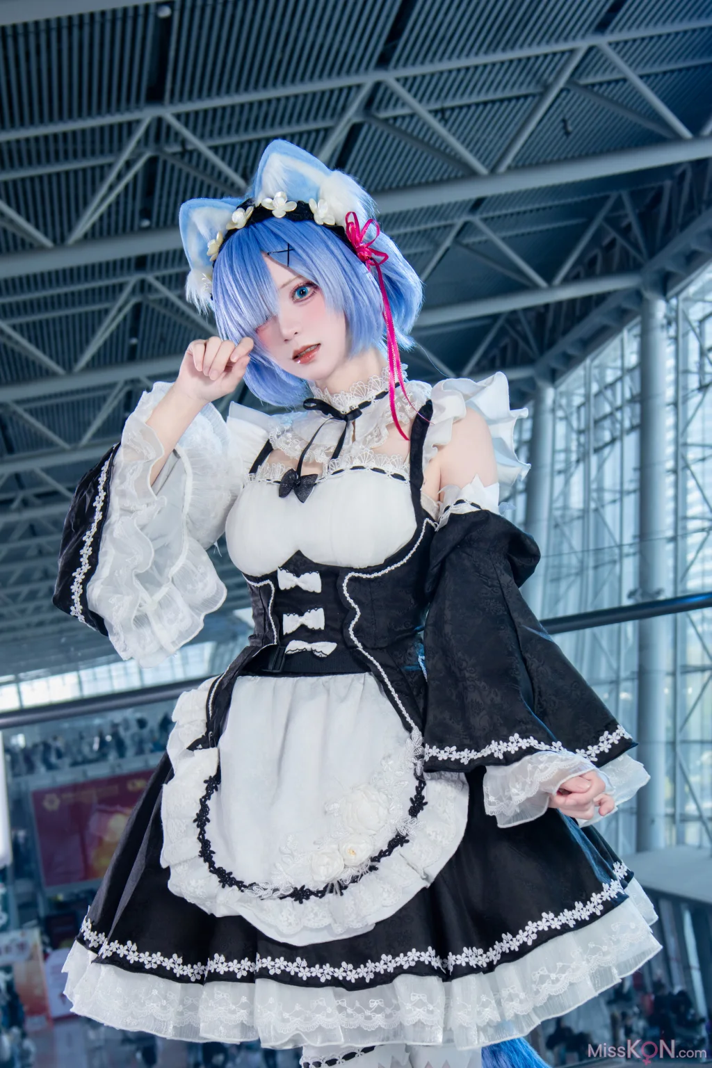 Coser@花柒Hana_ 萤火虫动漫嘉年华 猫猫蕾姆 28 Coser@花柒Hana_ 萤火虫动漫嘉年华 猫猫蕾姆