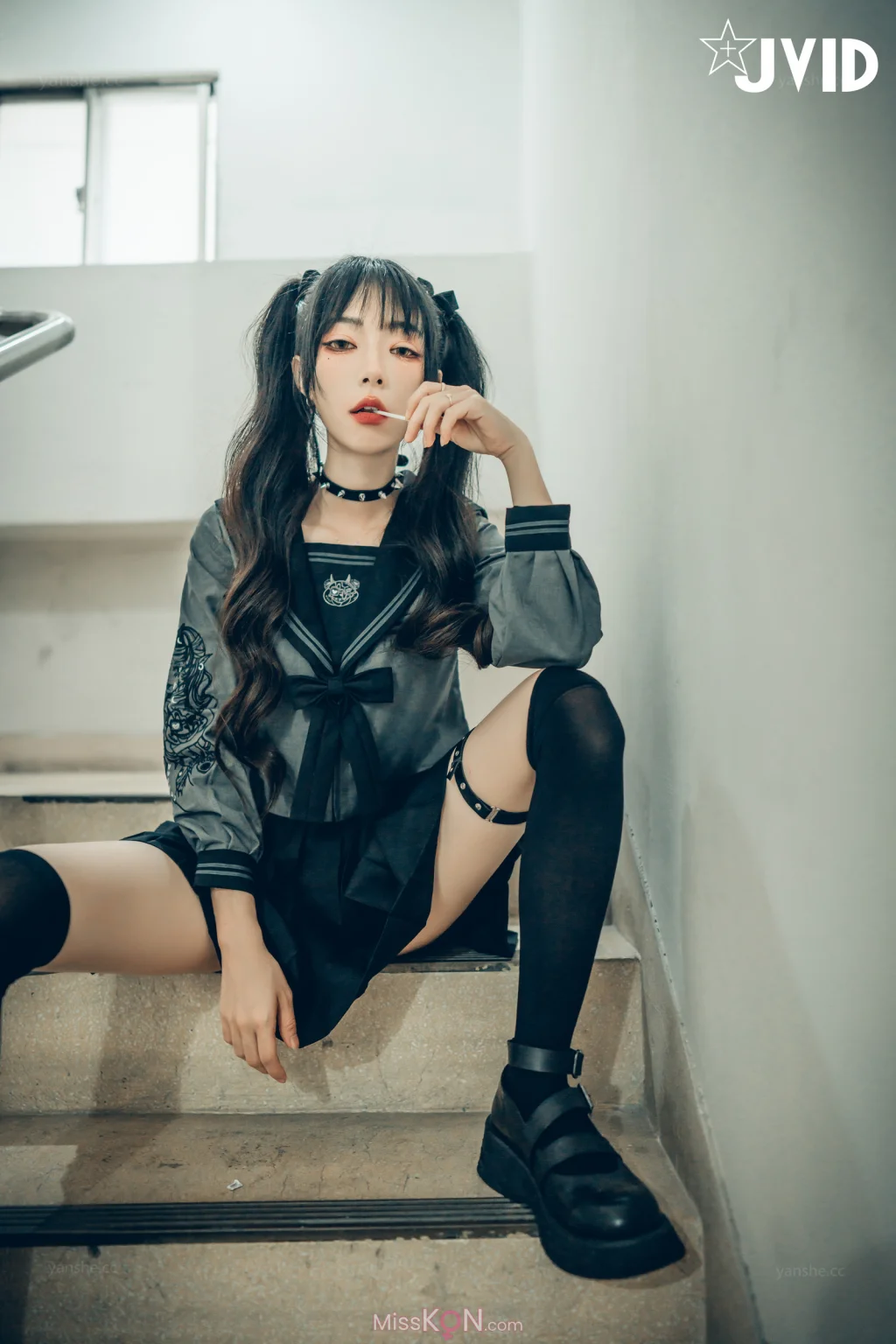 [JVID] 飄飄哥_ 色色妄想系列 校花也是大姐頭