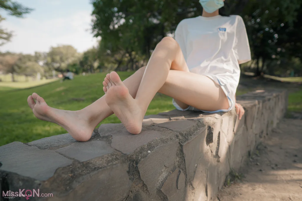 [Limerence原创] No.002_ SHQ素人学生 大耳狗真理裤公园玩耍