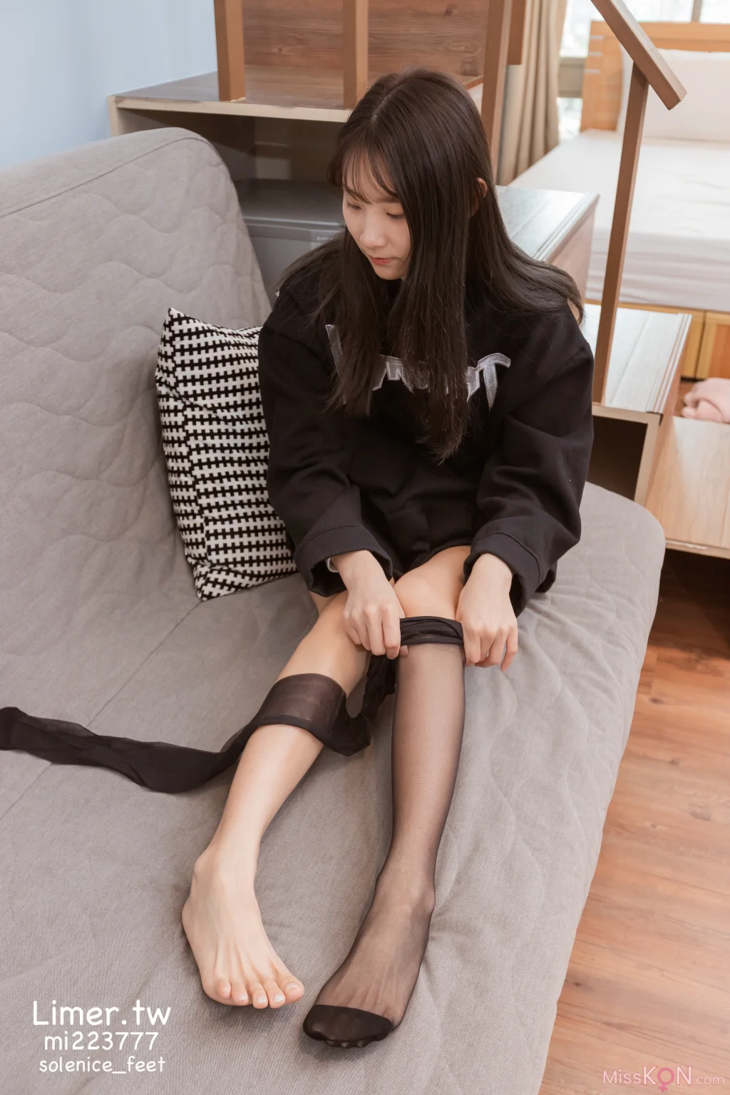 [Limerence原创] No.011_ EJ性感黑丝诱惑