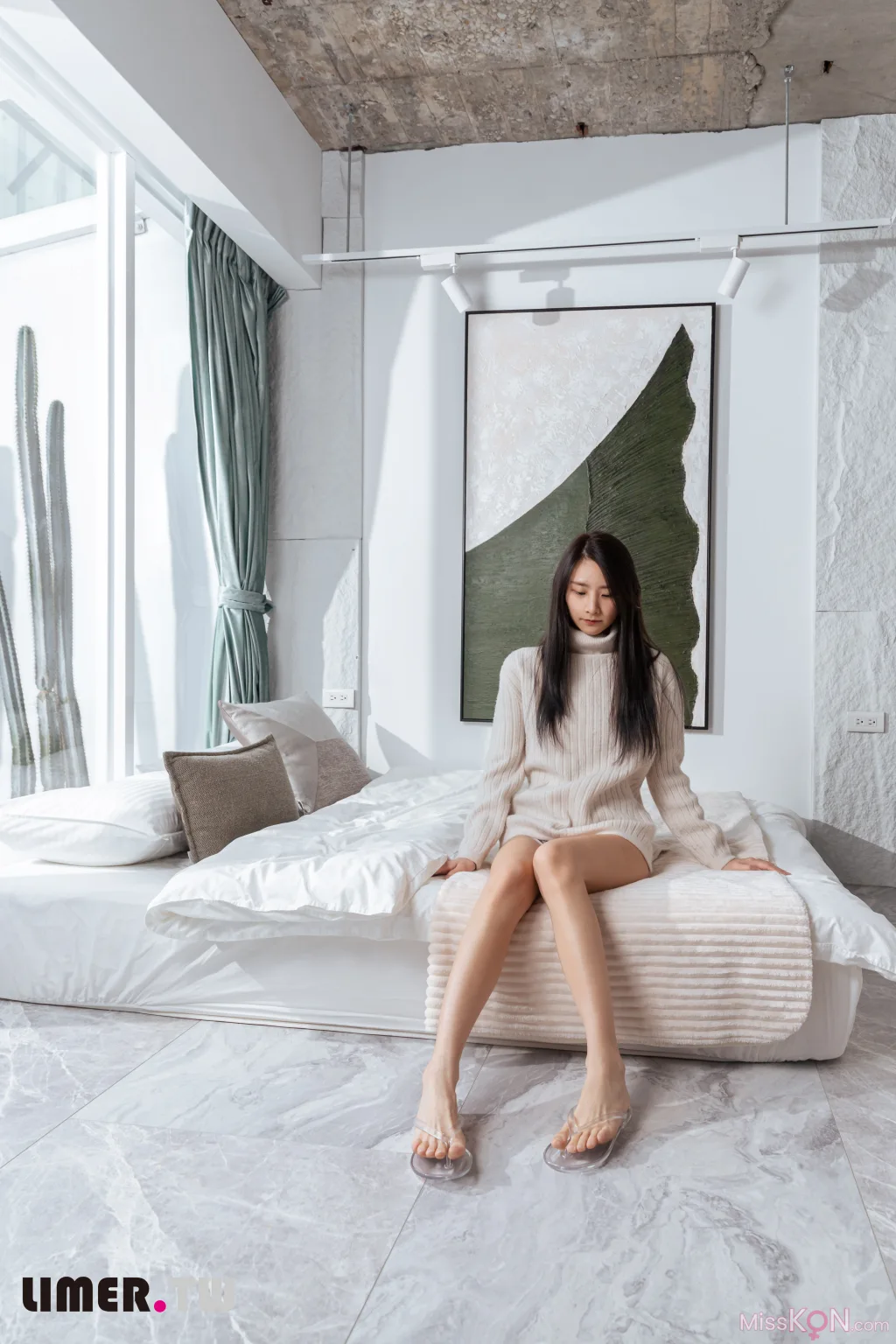 [Limerence原创] No.026_ EJ午后时光脚链 夹脚拖 润滑液三重奏