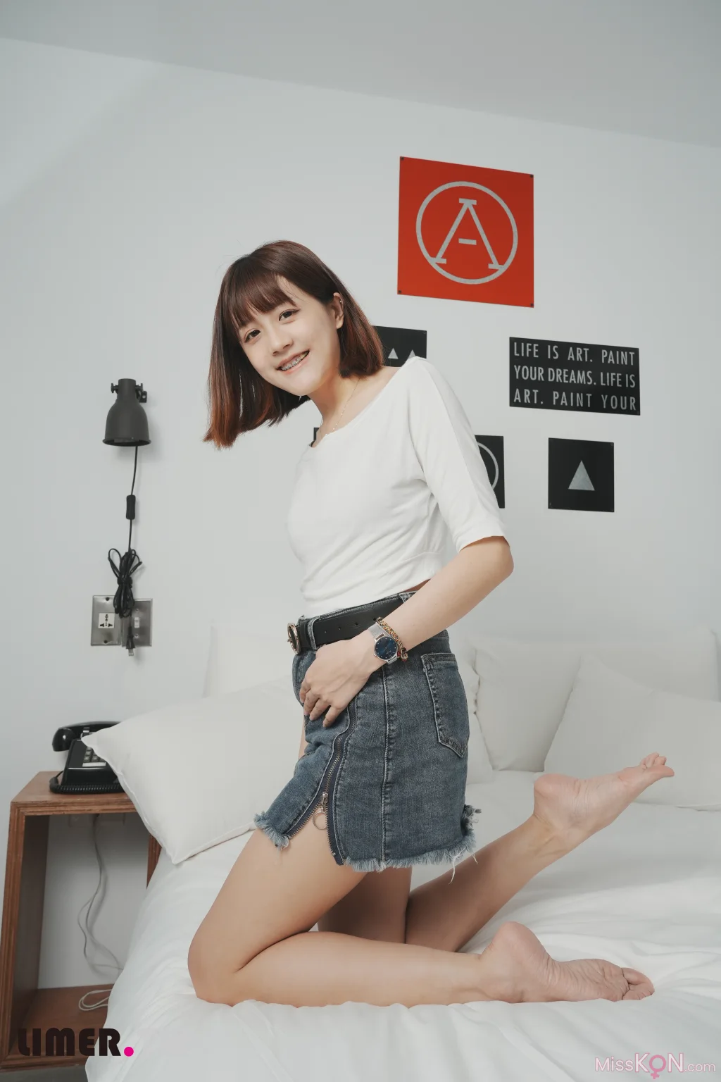 [Limerence原创] No.036_ Betty 微笑女孩极致裸足