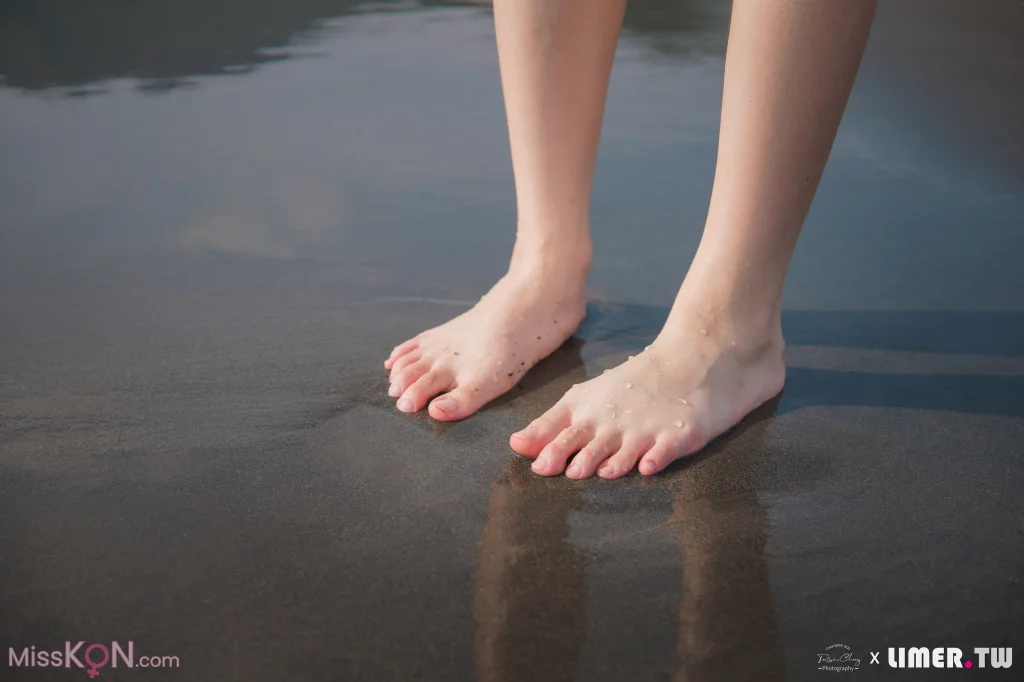 [Limerence原创] No.044_ 海蓝 JK盛夏服海边戏水