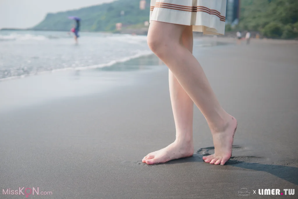 [Limerence原创] No.044_ 海蓝 JK盛夏服海边戏水