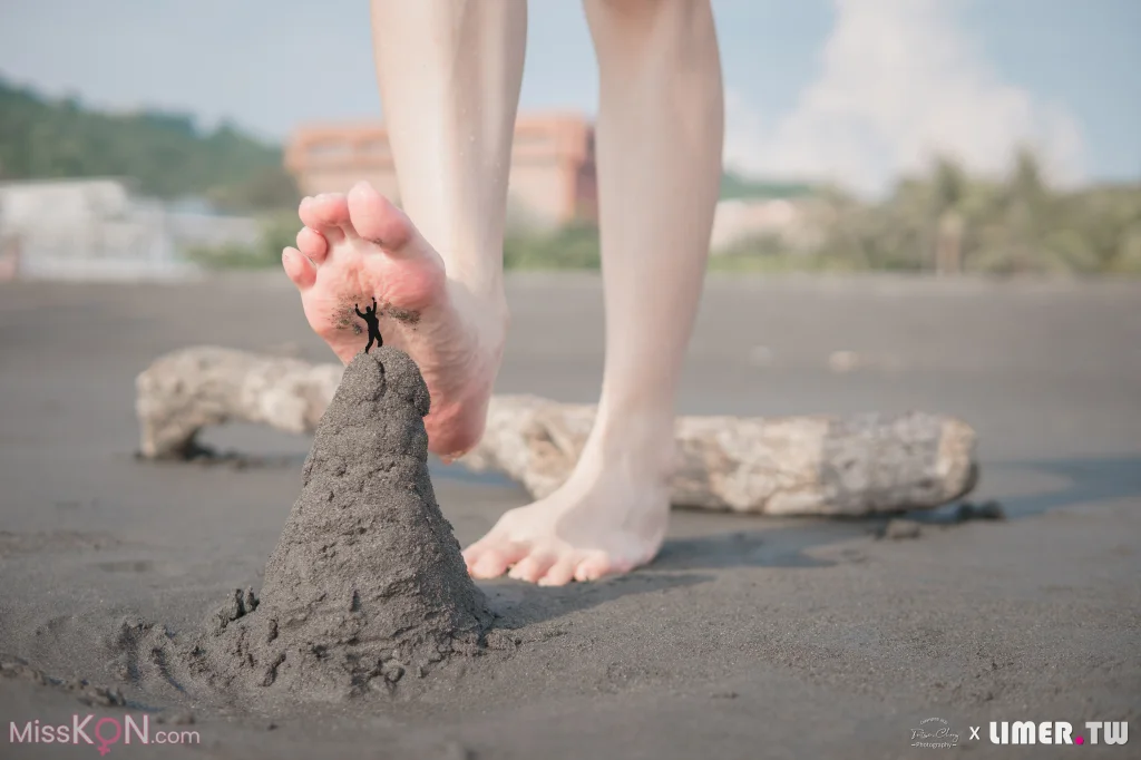 [Limerence原创] No.044_ 海蓝 JK盛夏服海边戏水