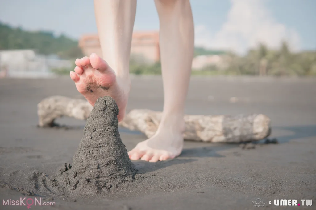 [Limerence原创] No.044_ 海蓝 JK盛夏服海边戏水