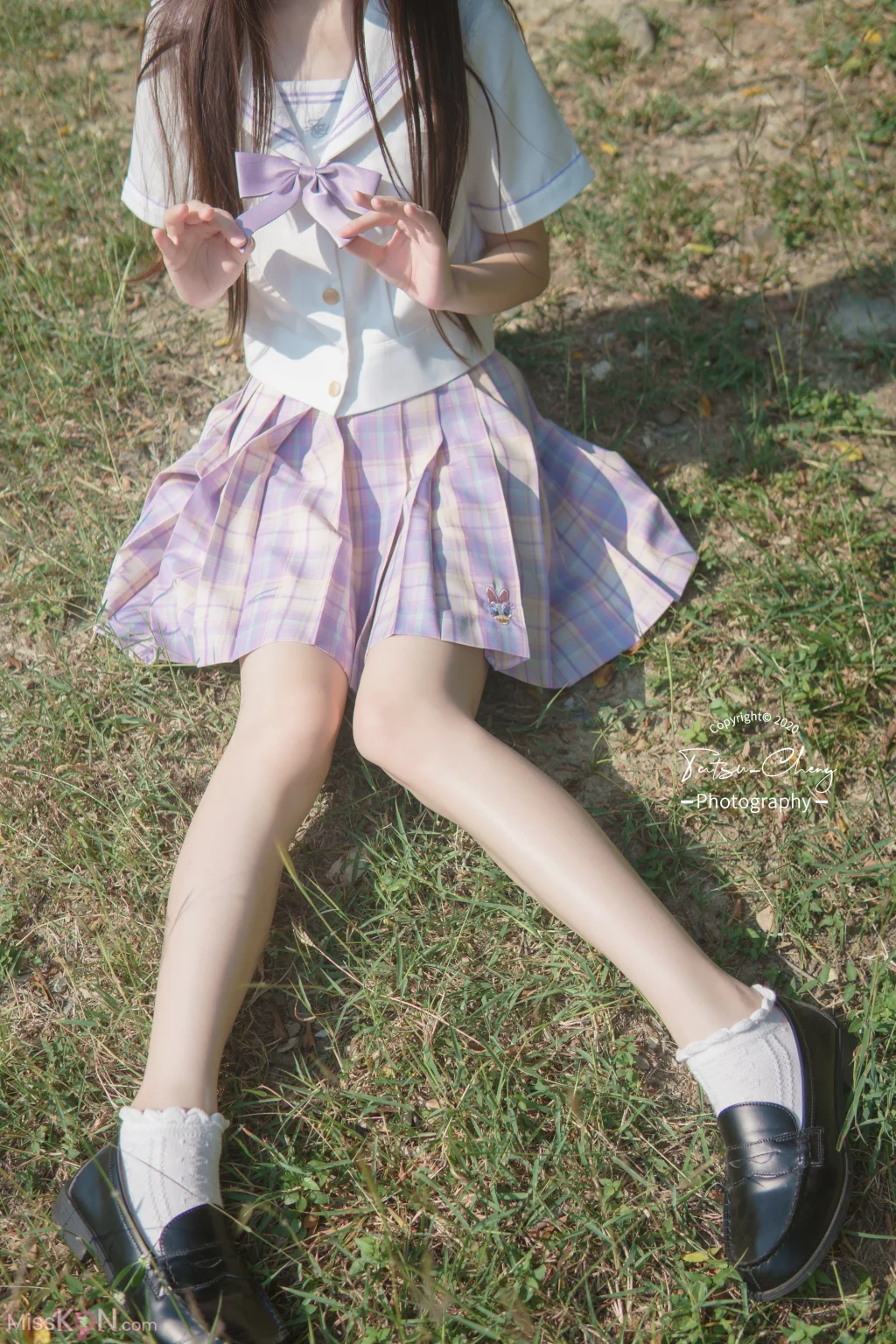 [Limerence原创] No.047_ 海蓝 白皙希腊脚 JK户外野餐