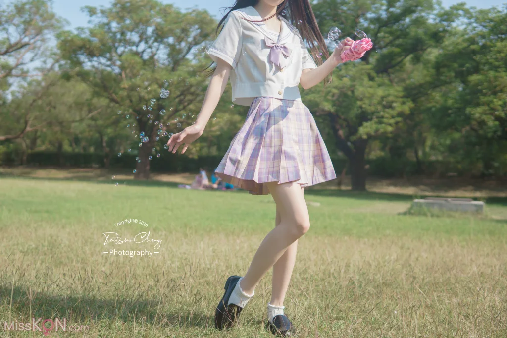 [Limerence原创] No.047_ 海蓝 白皙希腊脚 JK户外野餐