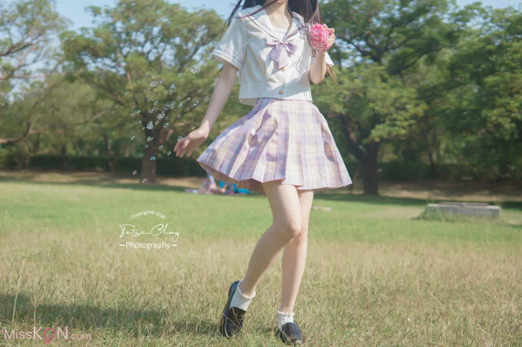 [Limerence原创] No.047_ 海蓝 白皙希腊脚 JK户外野餐