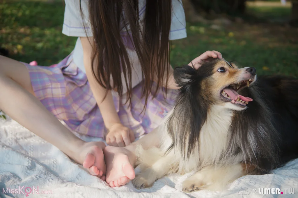 [Limerence原创] No.047_ 海蓝 白皙希腊脚 JK户外野餐
