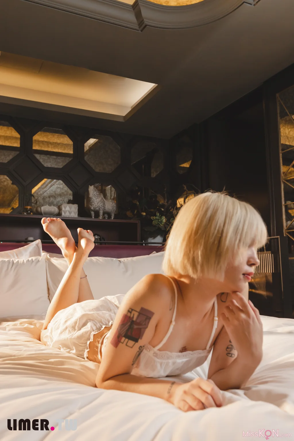 [Limerence原创] No.074_ 月亮 纯欲睡衣