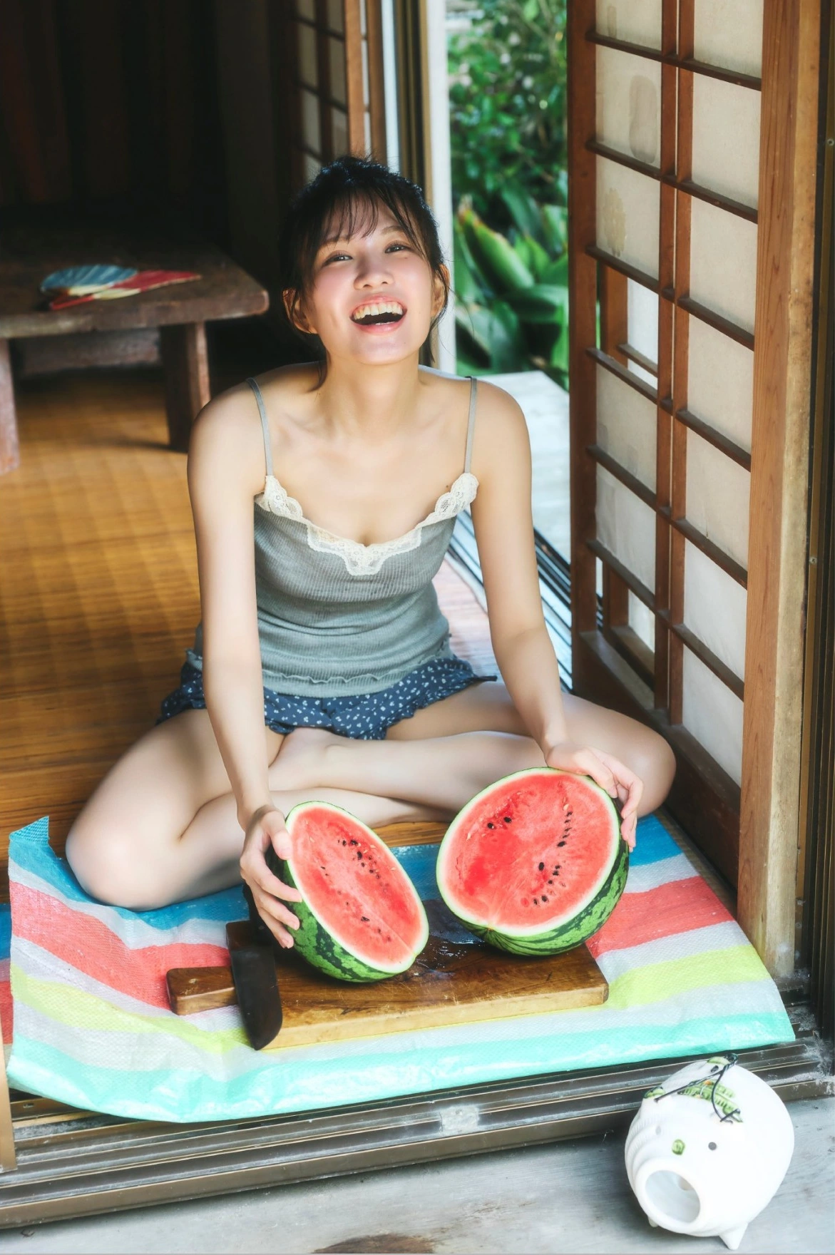 Ayaka Okamoto 岡本彩夏, SPA!デジタル写真集 「初めてで彩る“夏” 全50カット先行公開」 Set.02