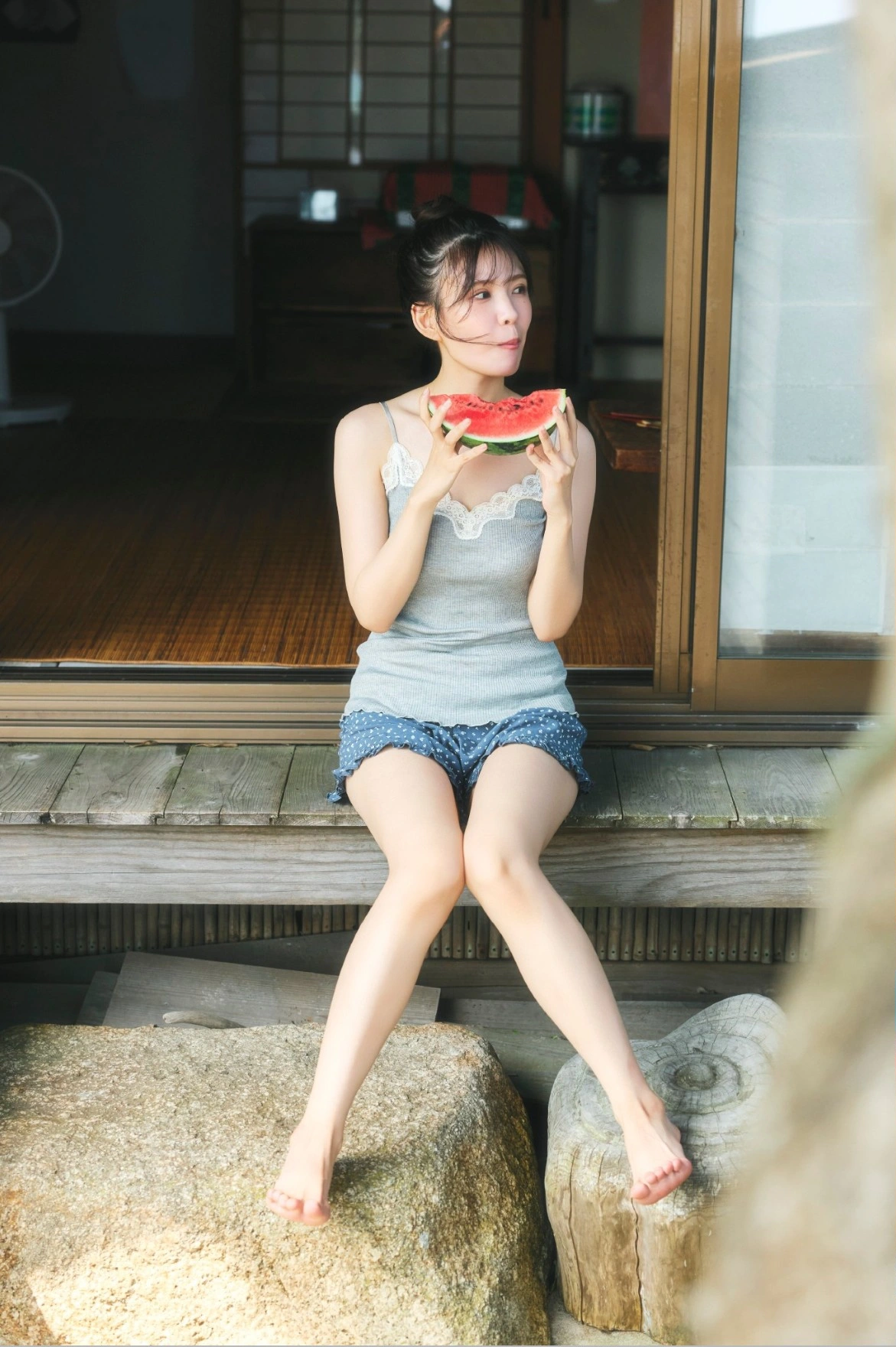 Ayaka Okamoto 岡本彩夏, SPA!デジタル写真集 「初めてで彩る“夏” 全50カット先行公開」 Set.02