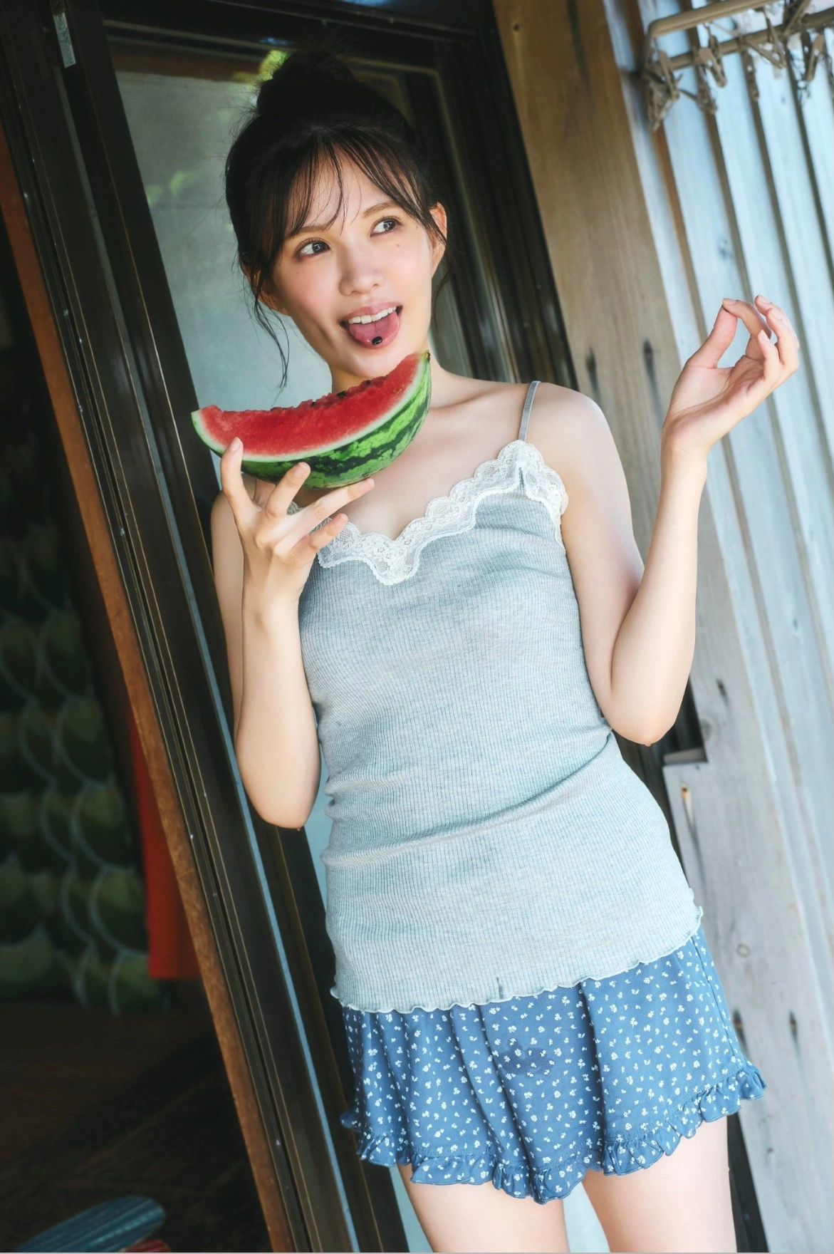 Ayaka Okamoto 岡本彩夏, SPA!デジタル写真集 「初めてで彩る“夏” 全50カット先行公開」 Set.02