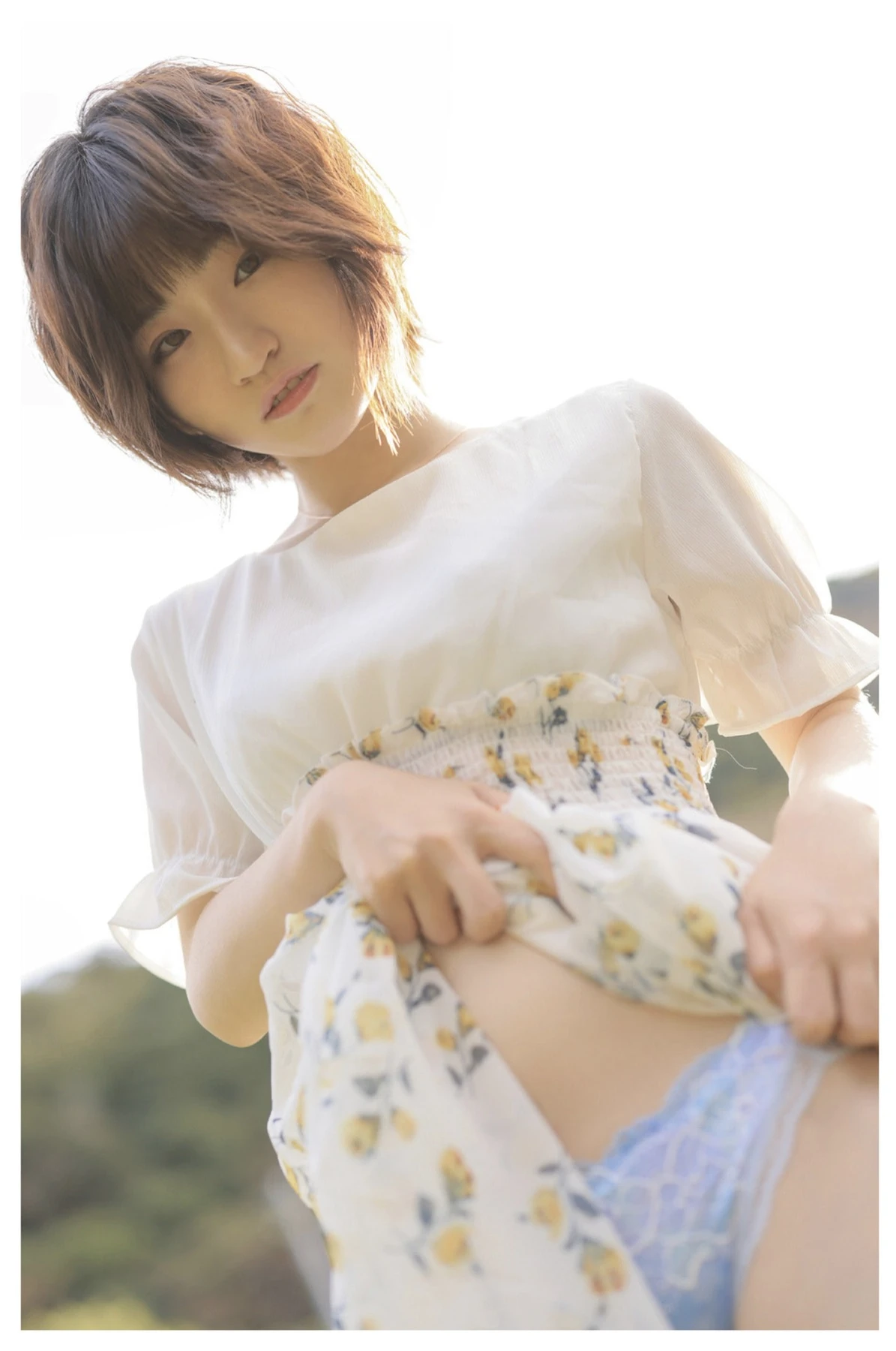 Ran Himeno 姫野らん, ヌード写真集 「綿毛が舞うように」 Set.02
