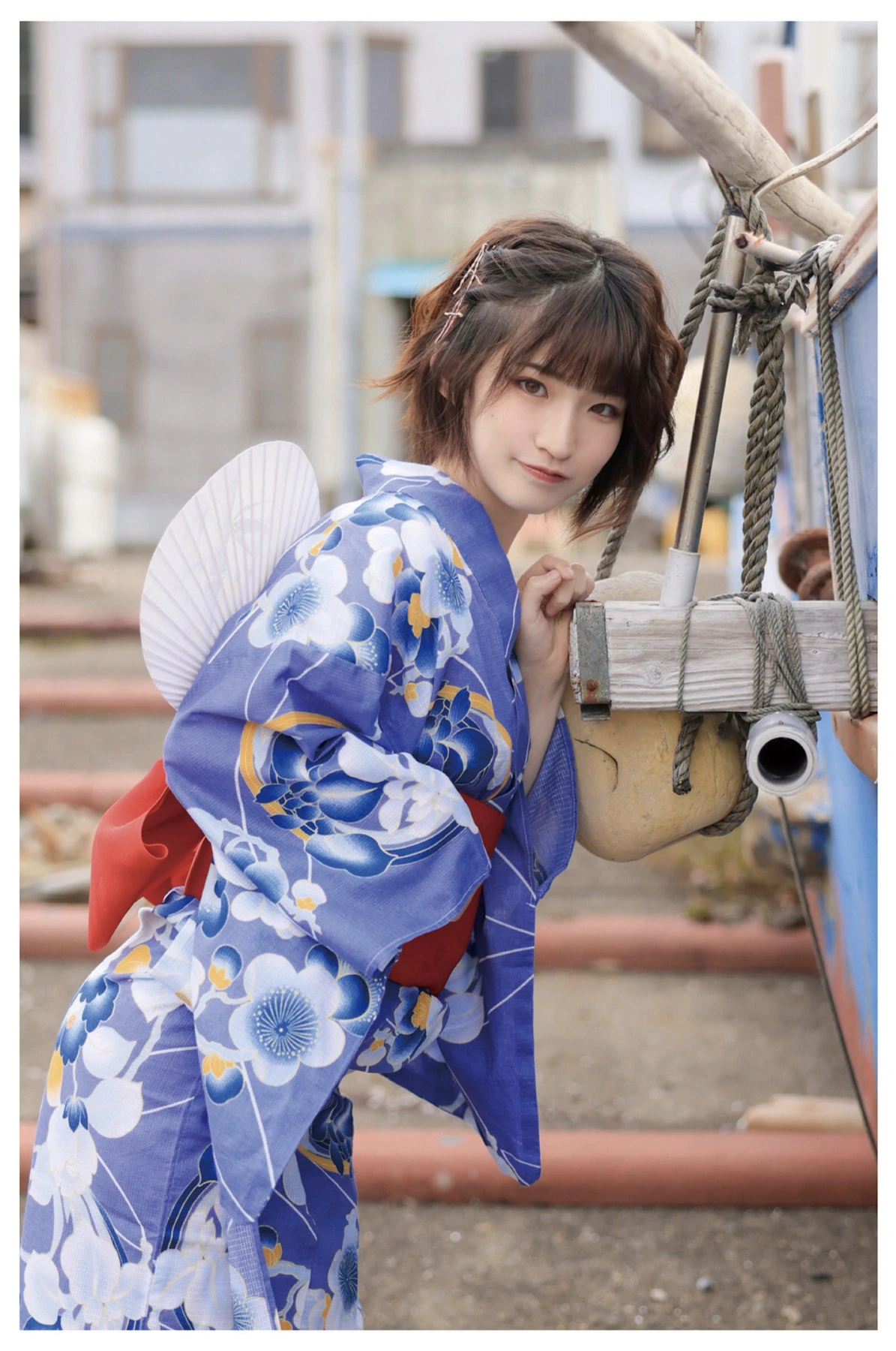 Ran Himeno 姫野らん, ヌード写真集 「綿毛が舞うように」 Set.01
