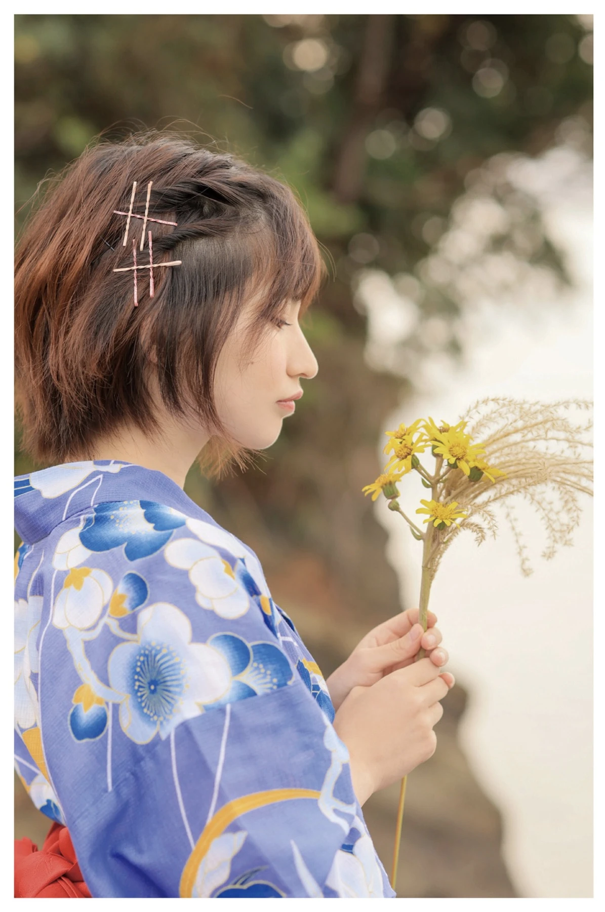 Ran Himeno 姫野らん, ヌード写真集 「綿毛が舞うように」 Set.01