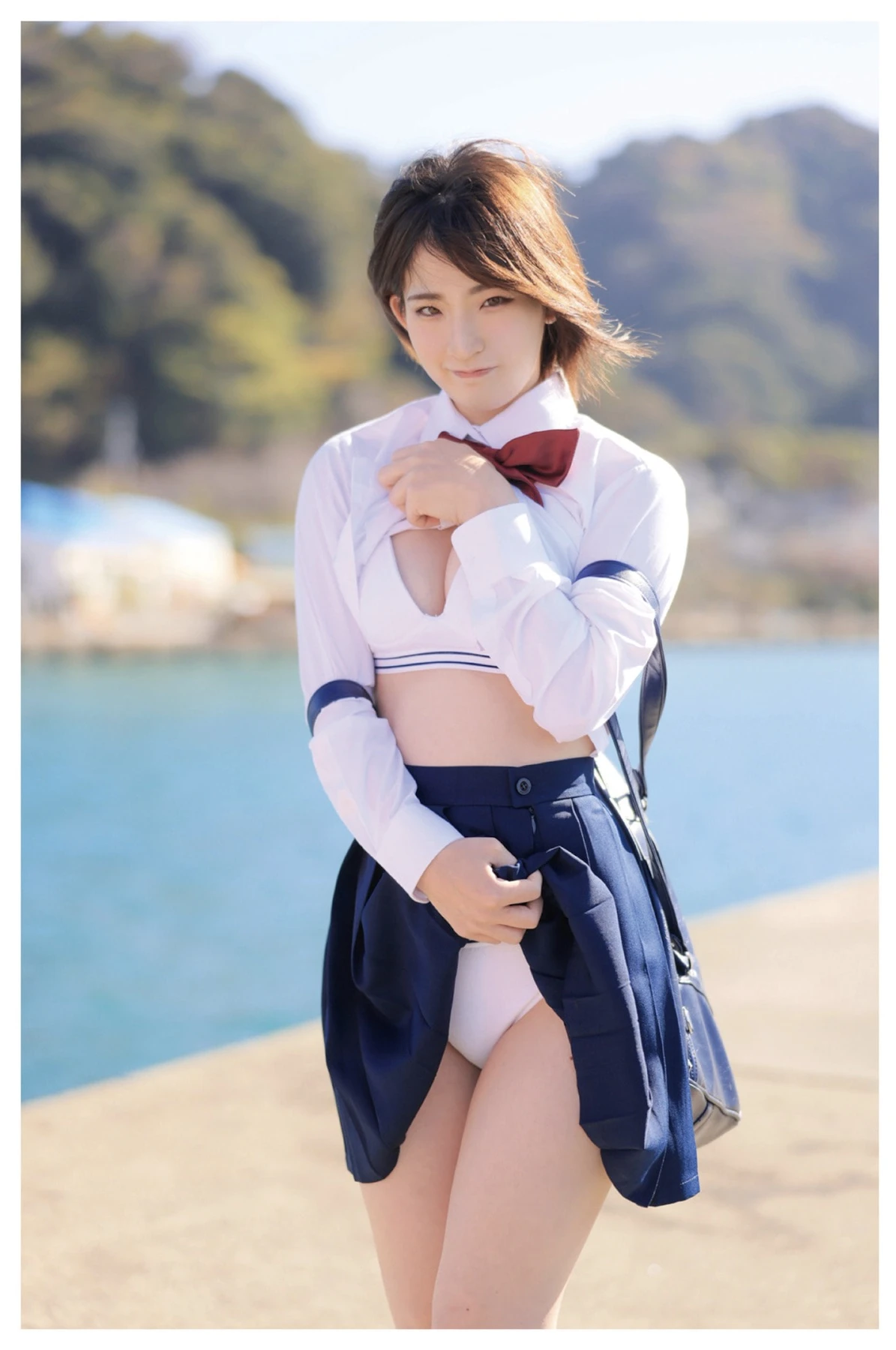 Ran Himeno 姫野らん, ヌード写真集 「綿毛が舞うように」 Set.04