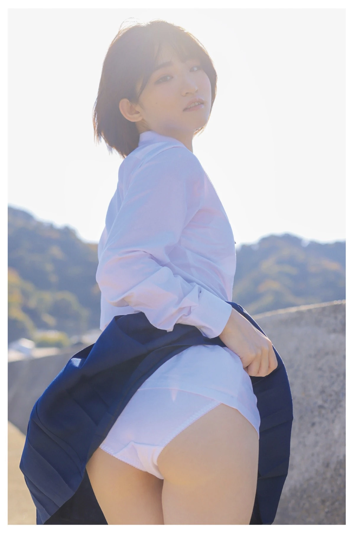 Ran Himeno 姫野らん, ヌード写真集 「綿毛が舞うように」 Set.04