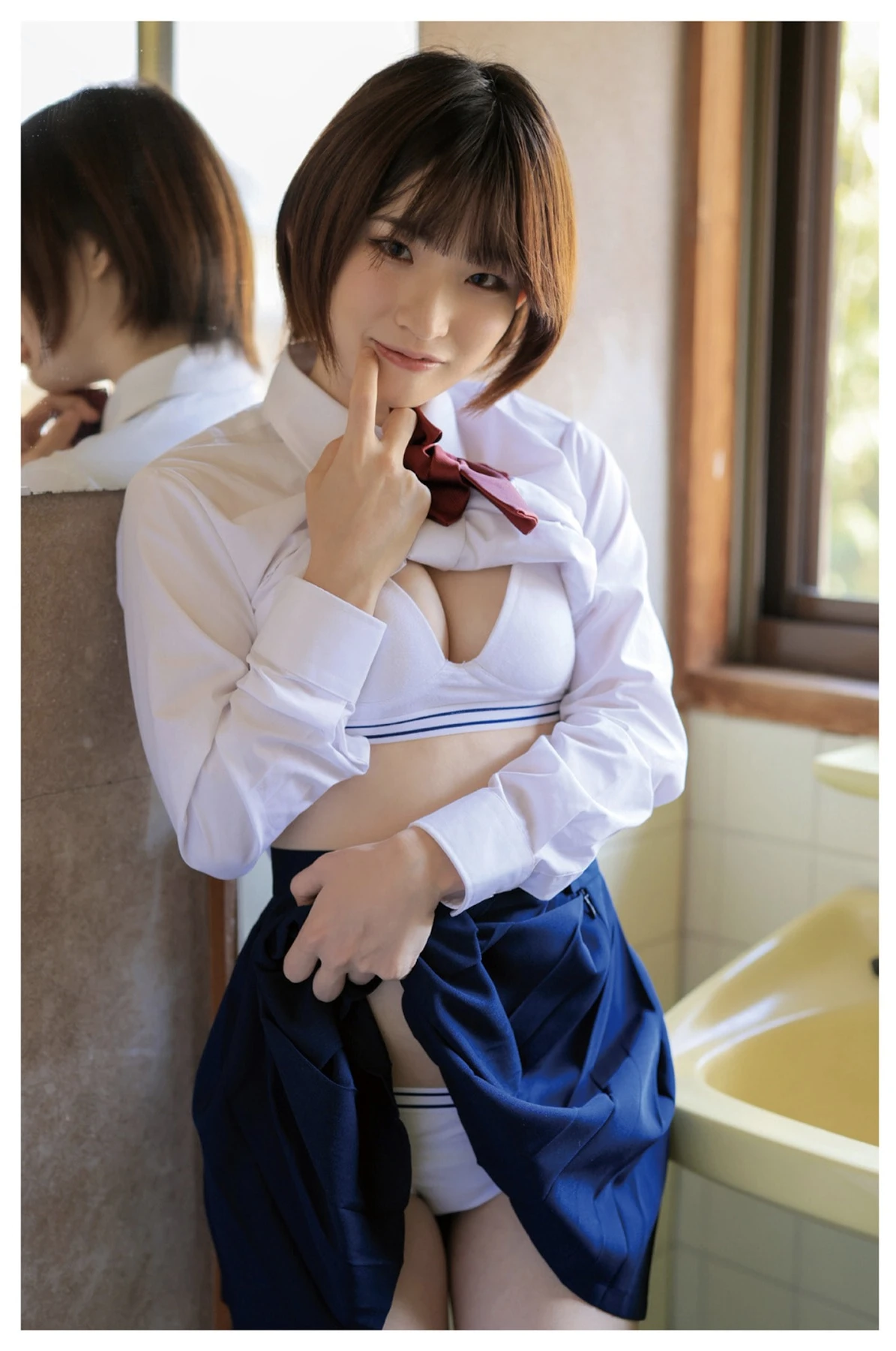 Ran Himeno 姫野らん, ヌード写真集 「綿毛が舞うように」 Set.04