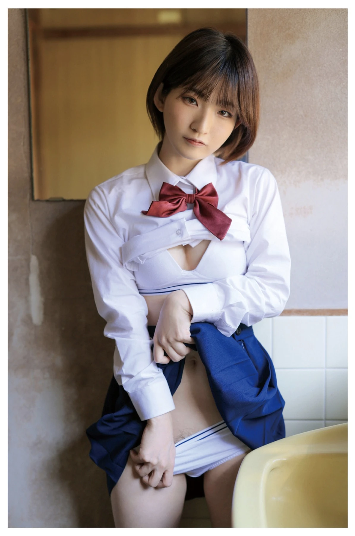 Ran Himeno 姫野らん, ヌード写真集 「綿毛が舞うように」 Set.04
