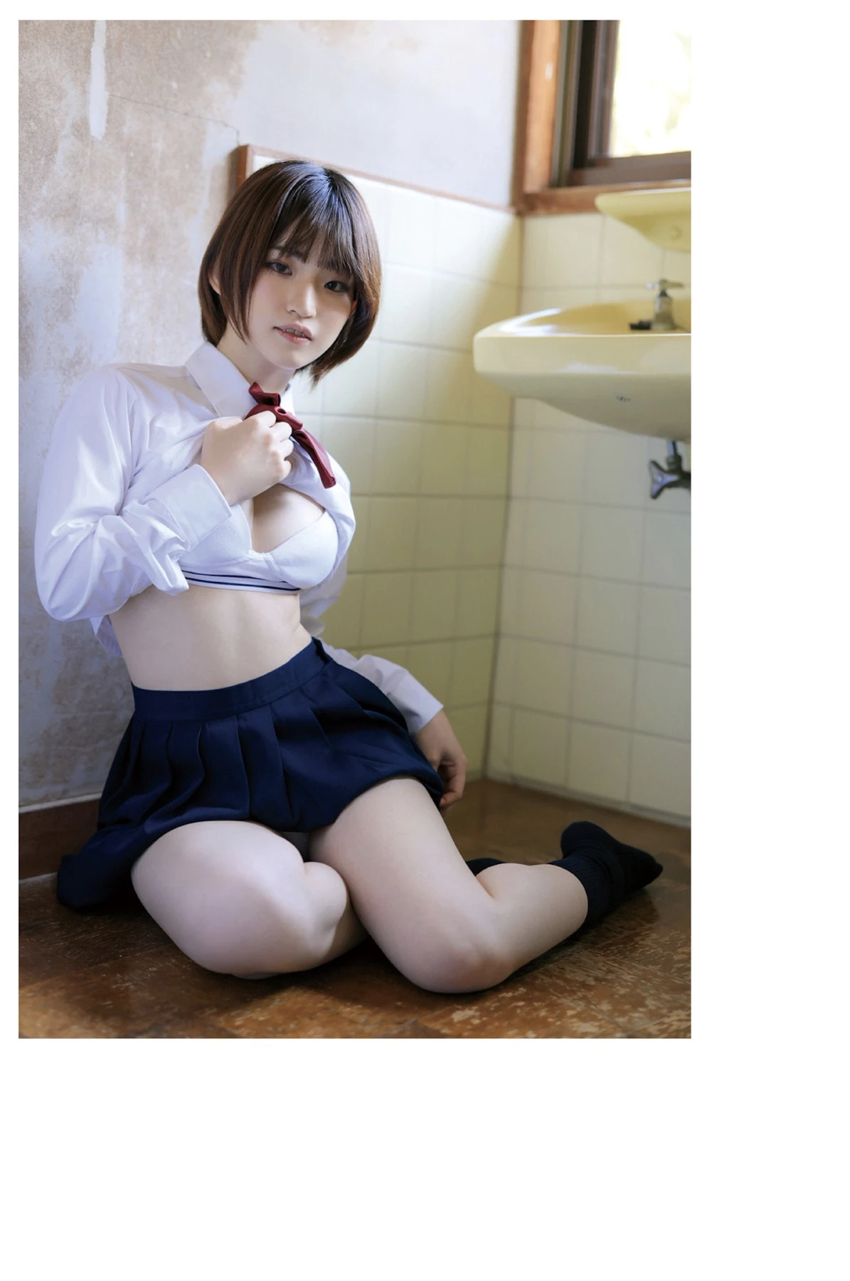 Ran Himeno 姫野らん, ヌード写真集 「綿毛が舞うように」 Set.04
