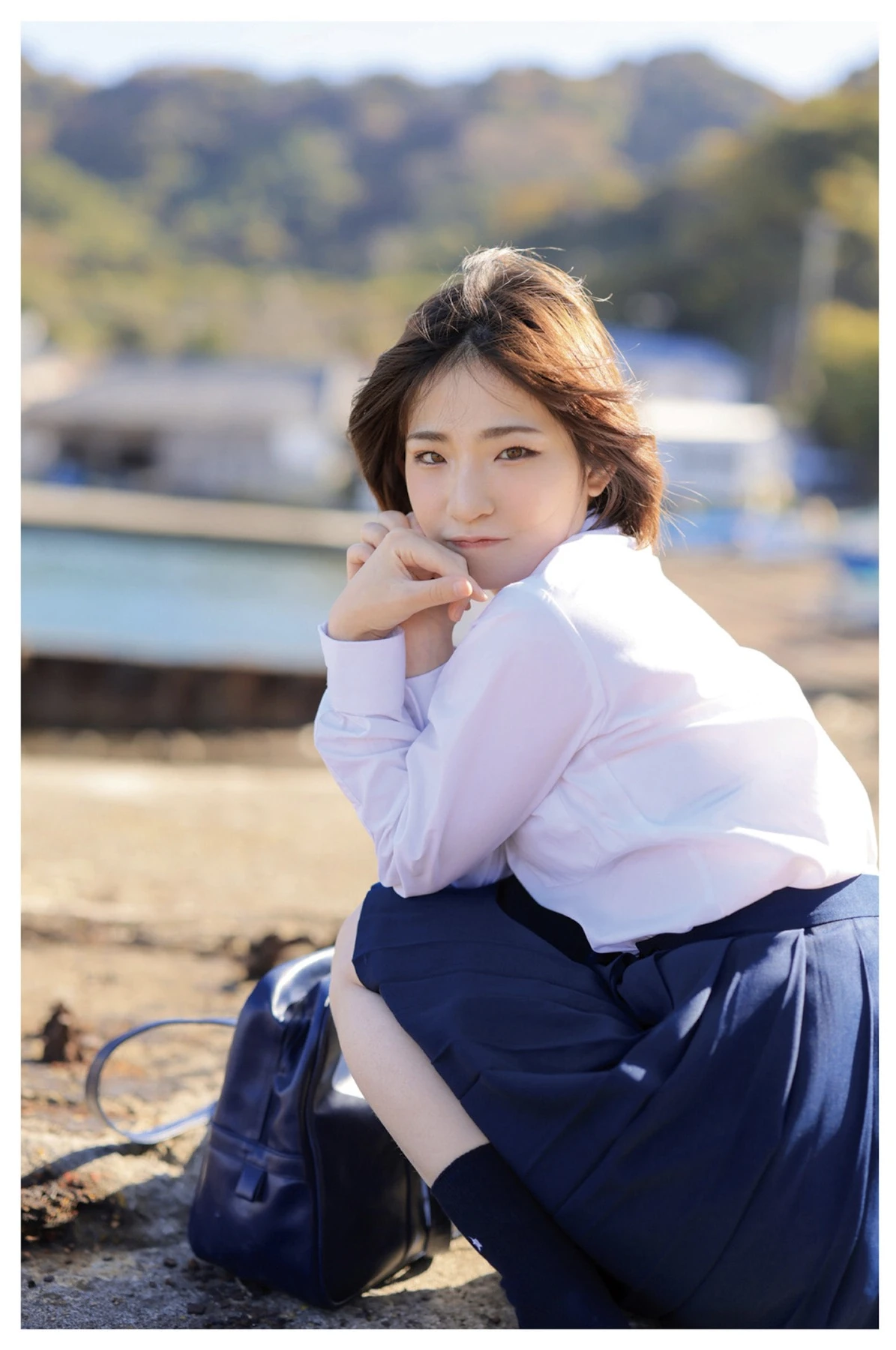 Ran Himeno 姫野らん, ヌード写真集 「綿毛が舞うように」 Set.04