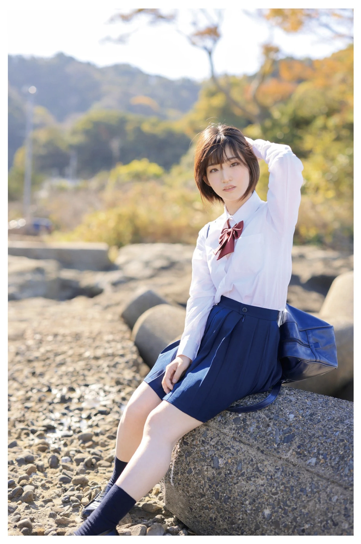 Ran Himeno 姫野らん, ヌード写真集 「綿毛が舞うように」 Set.04