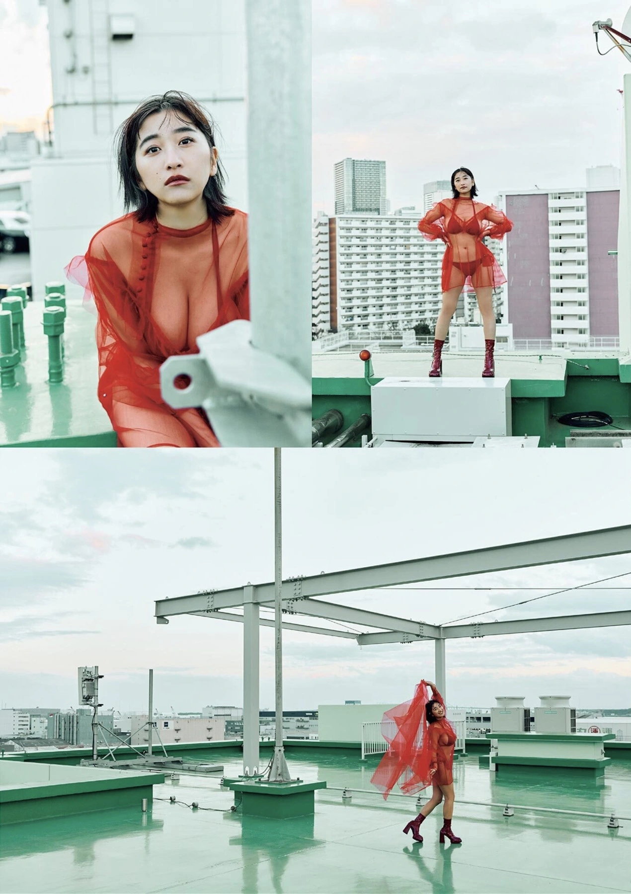 Ina Enohara 榎原依那, B.L.T. 写真集 Monster Round 4