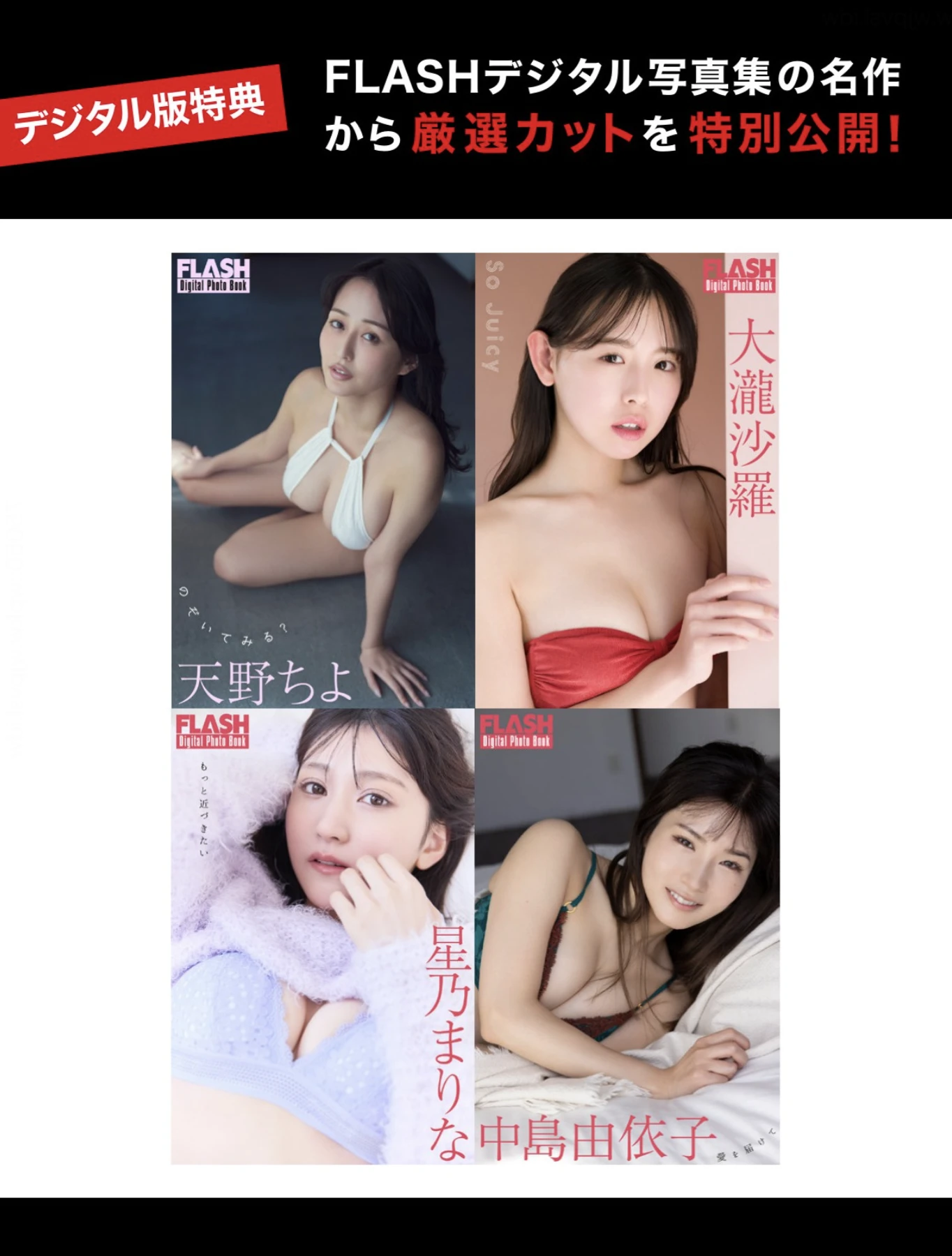 FLASHデジタル写真集の名作, FLASH 2025.10.14 (フラッシュ 2025年10月14日号)