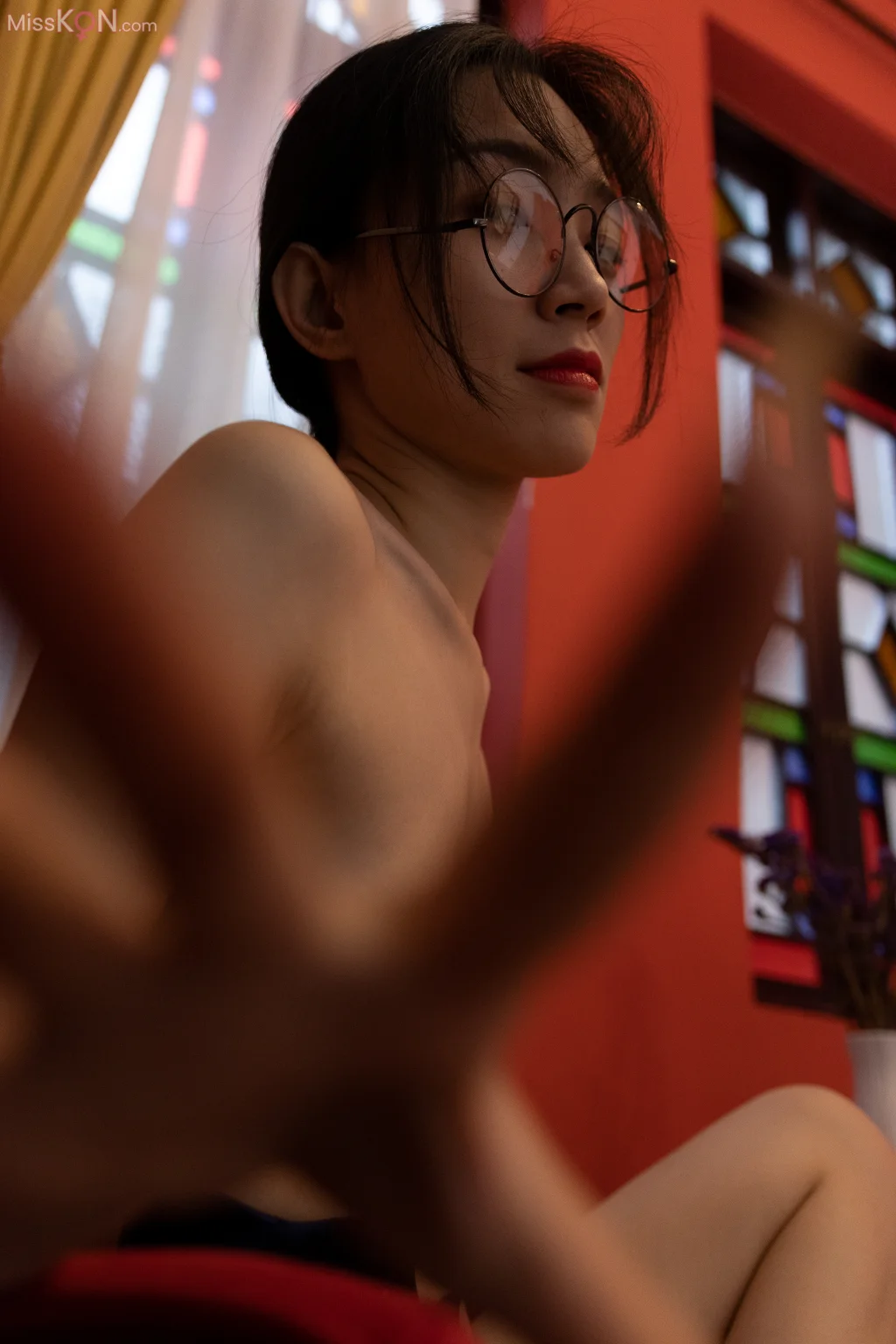 [Private Photoshoot] PKG攝影 清純眼鏡娘 小九 2022.11.30 大尺度 私拍套圖
