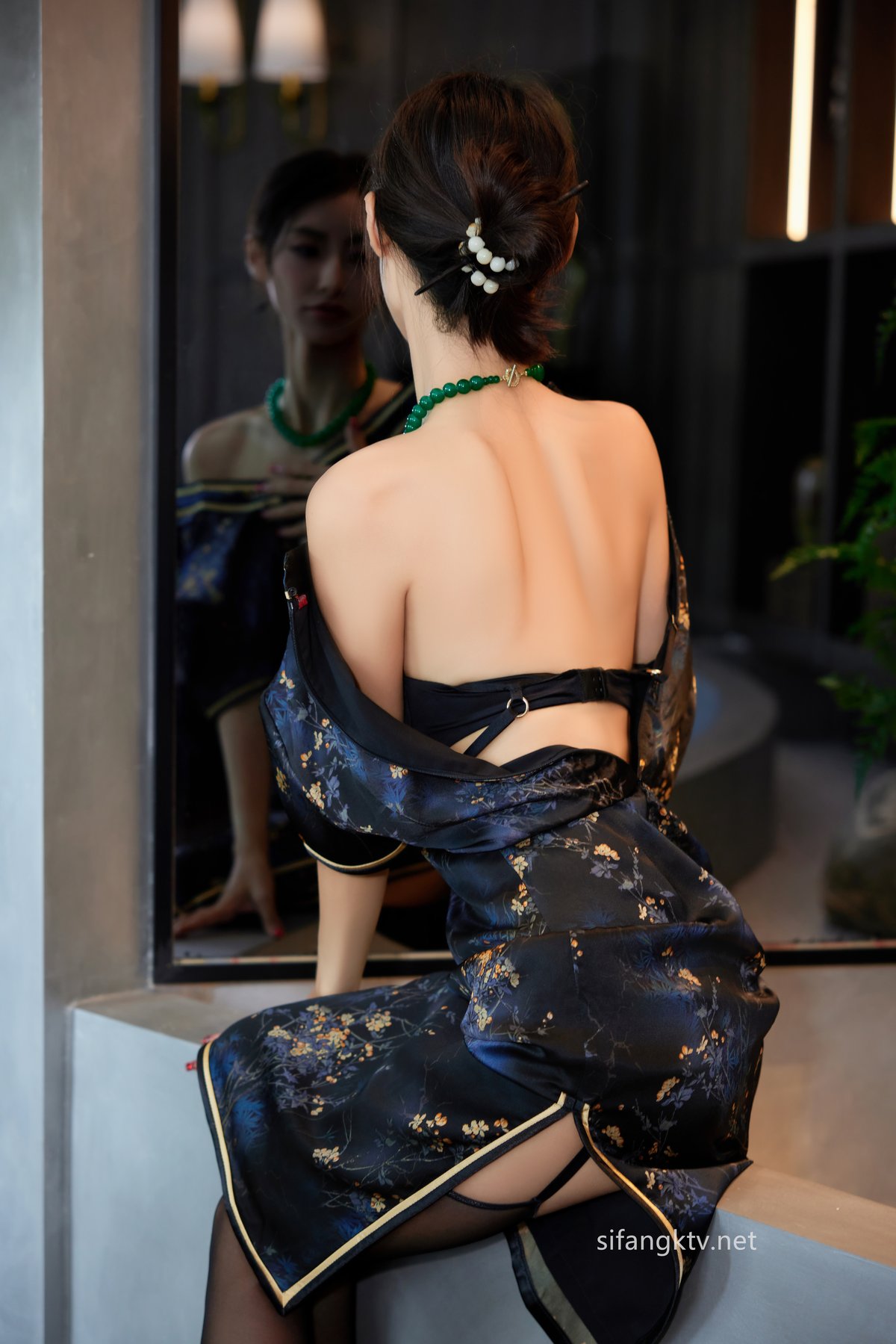 XR Uncensored lingyu69 - 性感民國風旗袍 古典美三點全漏 鮑魚粉嫩