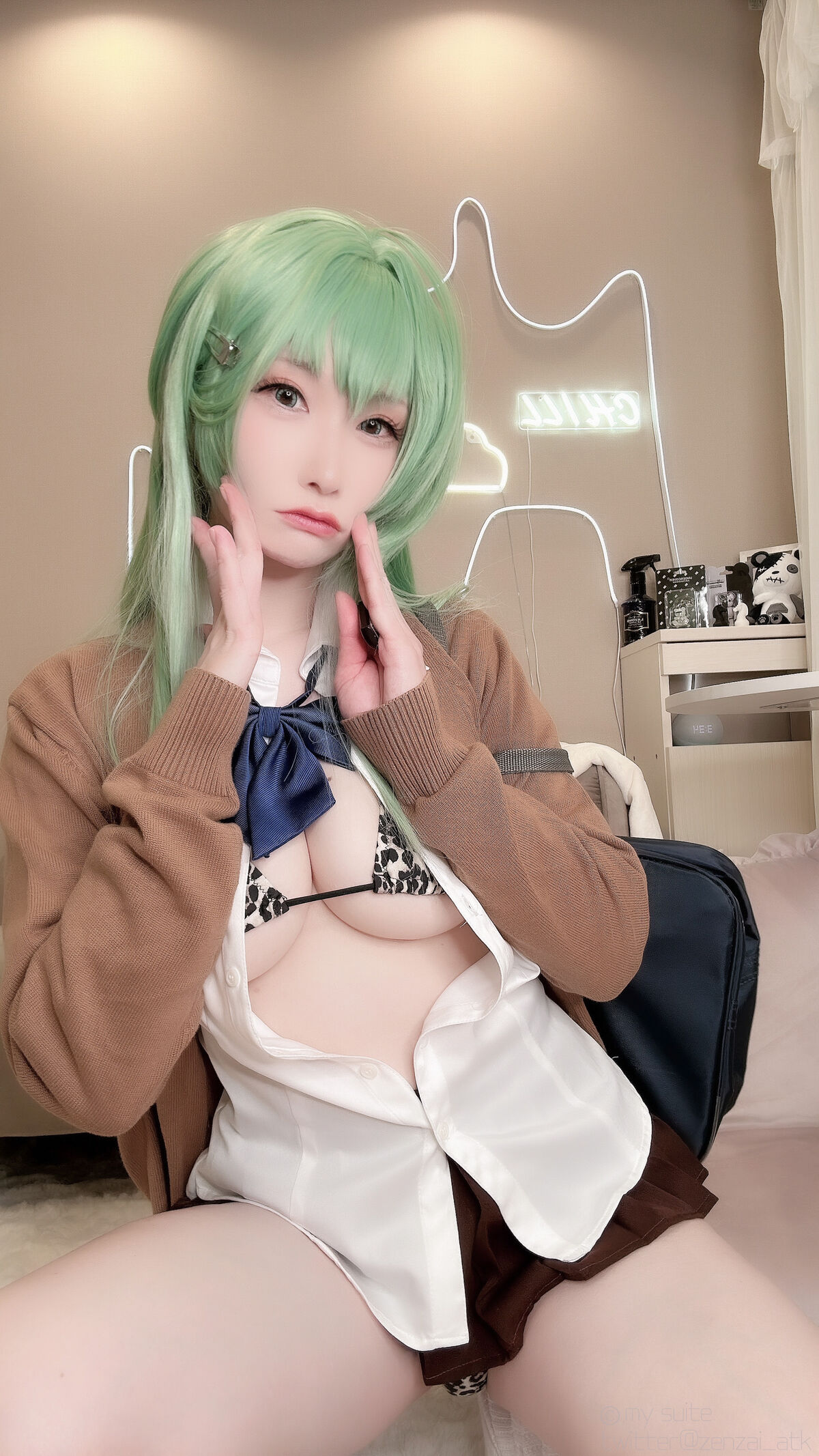 Coser@あつき Atsuki - Gal Suzuya Selfie ギャル鈴谷自撮り Part05