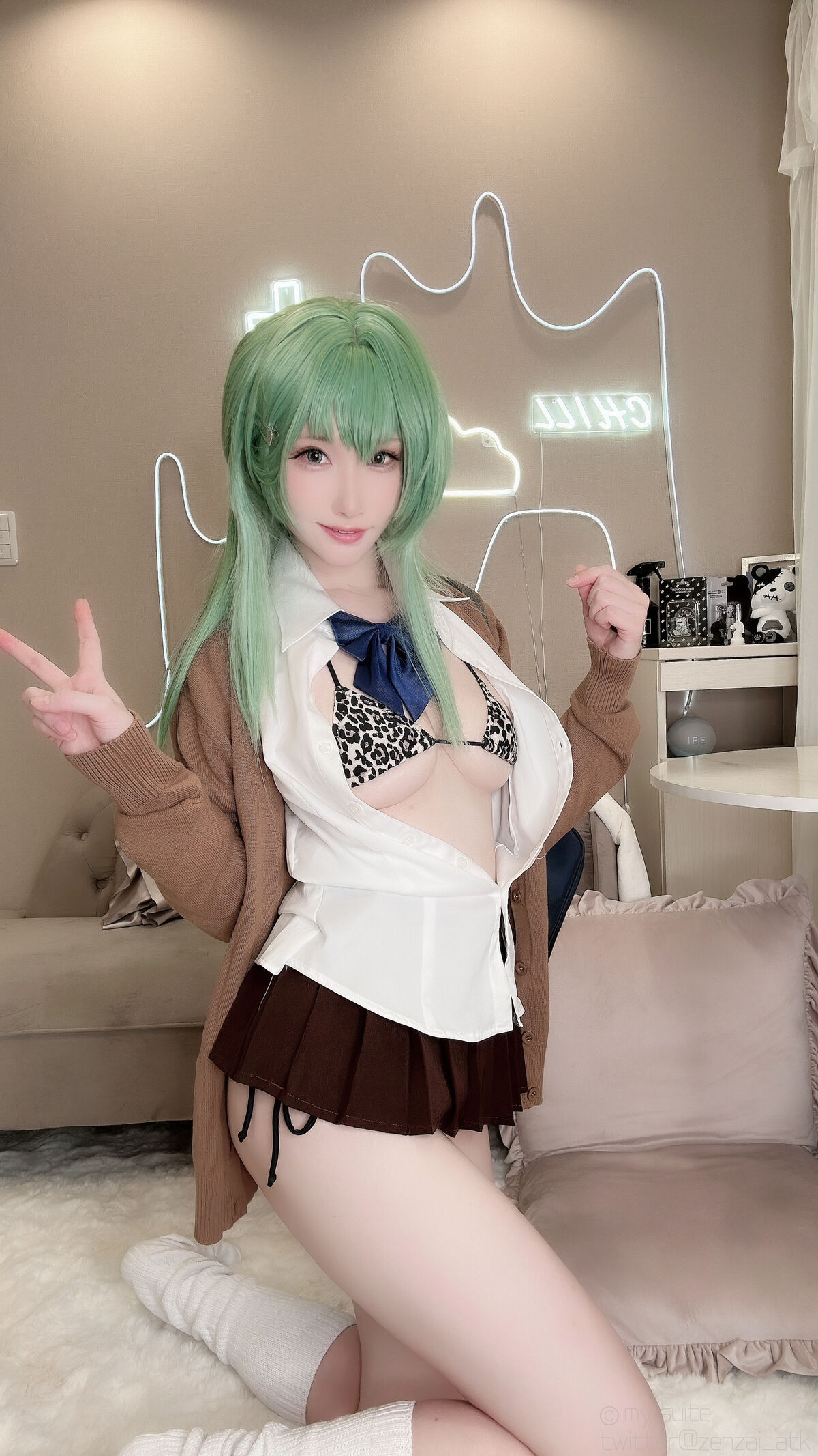 Coser@あつき Atsuki - Gal Suzuya Selfie ギャル鈴谷自撮り Part05