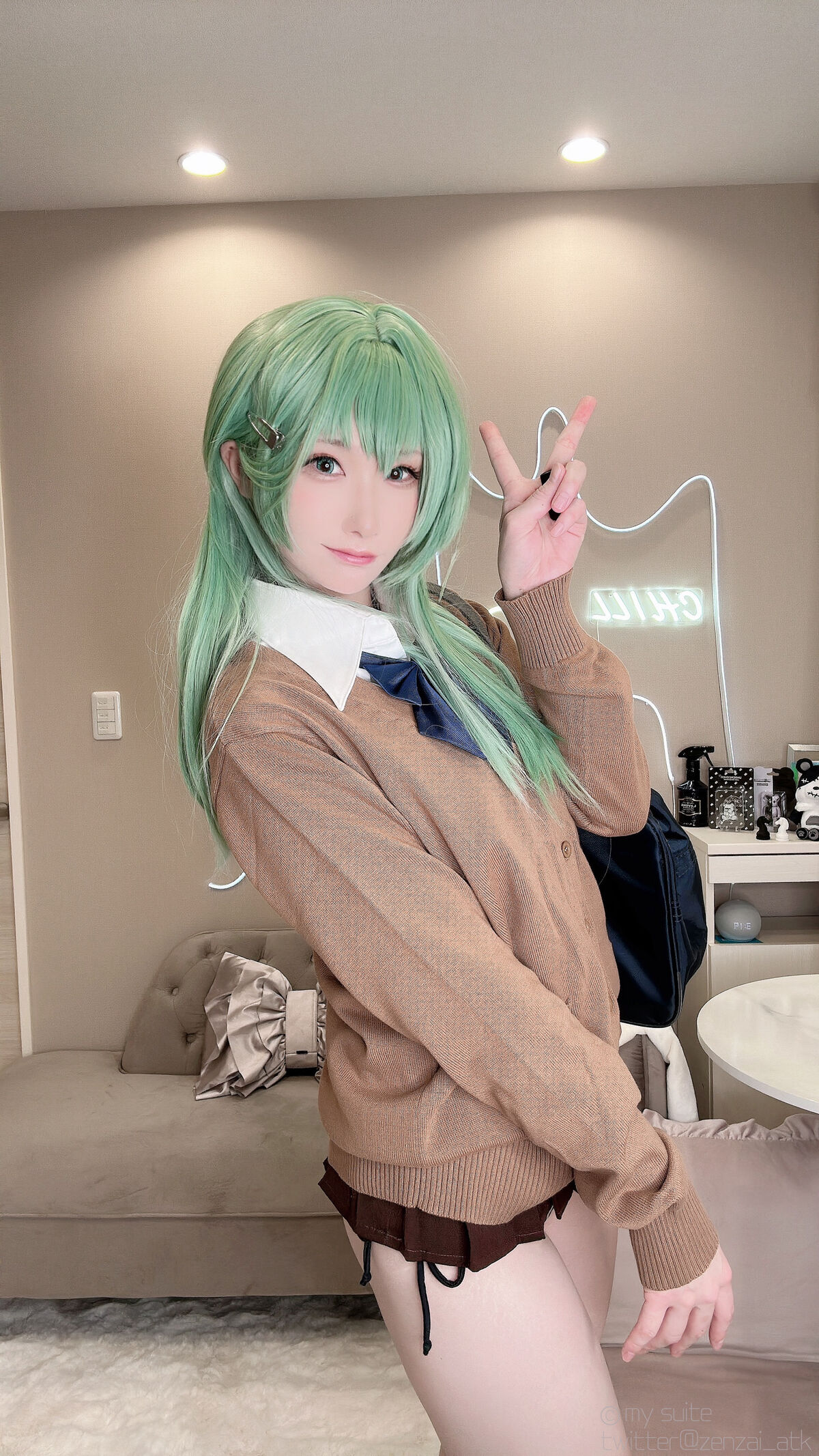 Coser@あつき Atsuki - Gal Suzuya Selfie ギャル鈴谷自撮り Part04