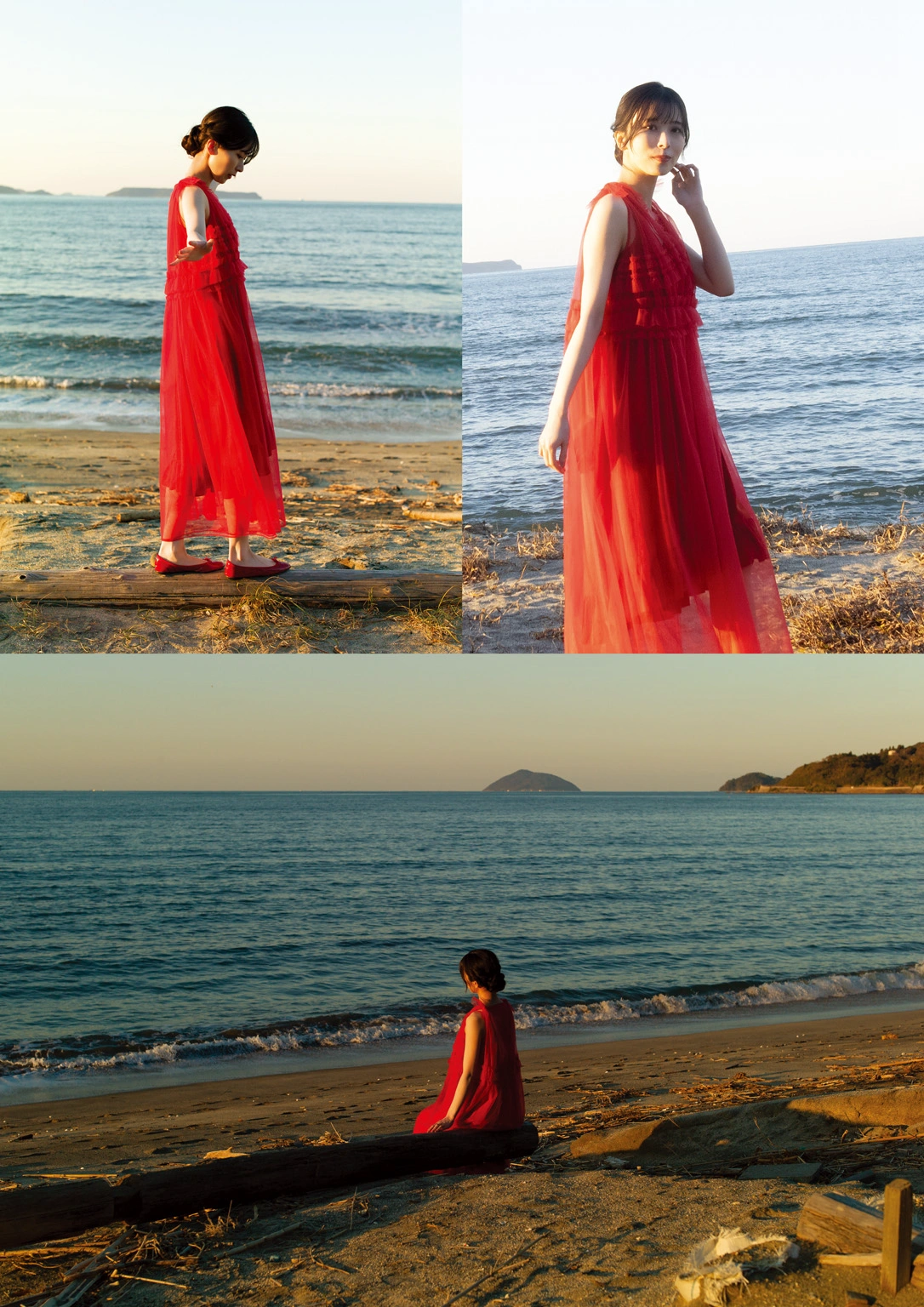 Kotoko Sasaki 佐々木琴子, 1st写真集 「明け方の夢」 Set.01