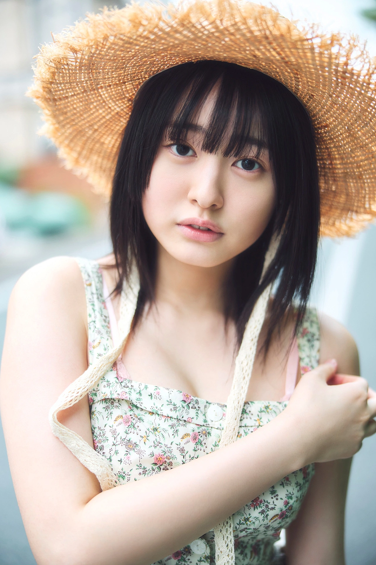 Miu Shirahama 白濱美兎, 週チャンデジグラ 「夏、背伸び」 Set.01