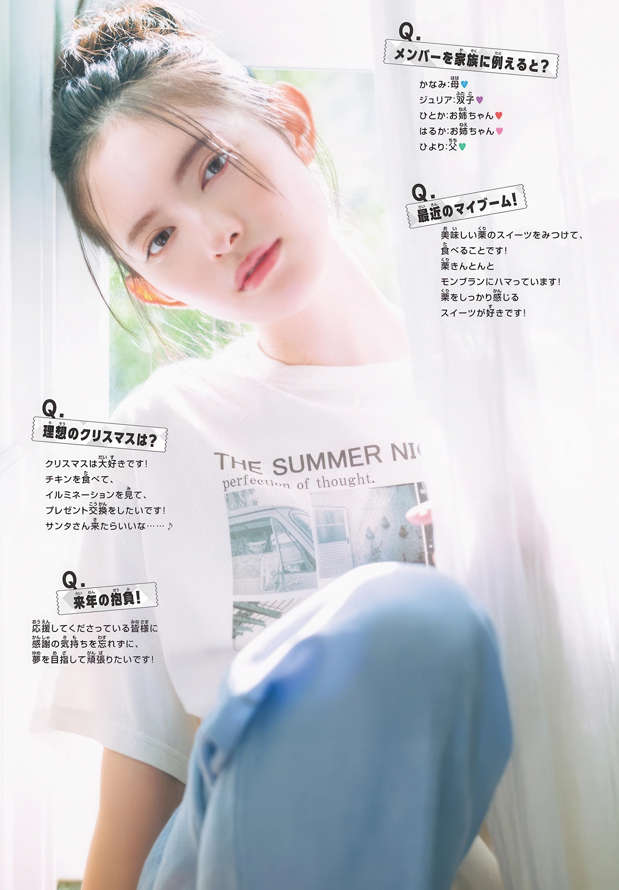 Aki Suda 菅田愛貴, Shonen Sunday 2025 No.52 (週刊少年サンデー 2025年52号)