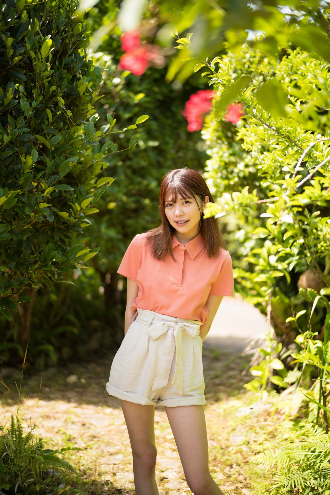 Hinako Mori 森日向子, ヌード写真集 「夏 駆ける 空 Blue sky Blue」 Set.02