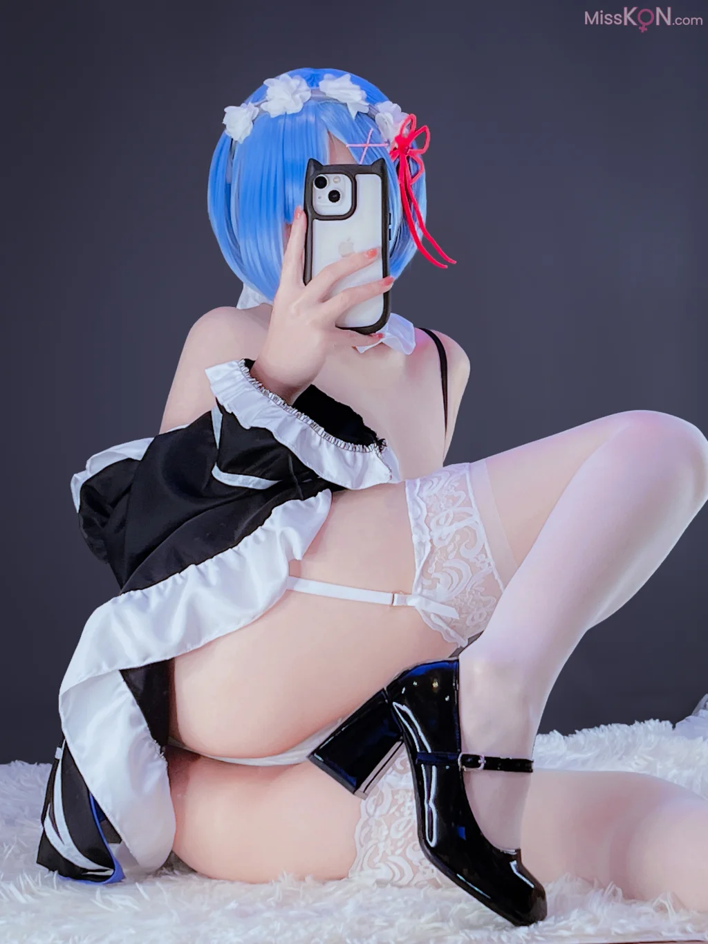 Coser@Ayame base_ 白丝蕾姆