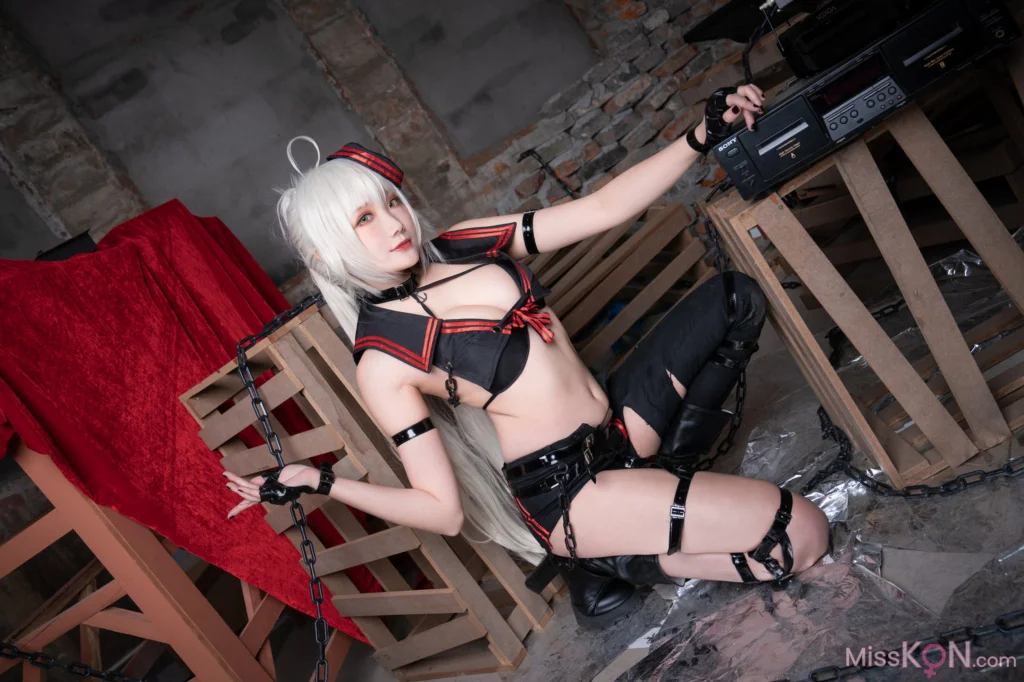 Coser@Momoko葵葵 & 瓜希酱_ FATE 黑白贞德